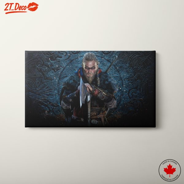 Epic Viking Warrior Artwork from Assassin's Creed