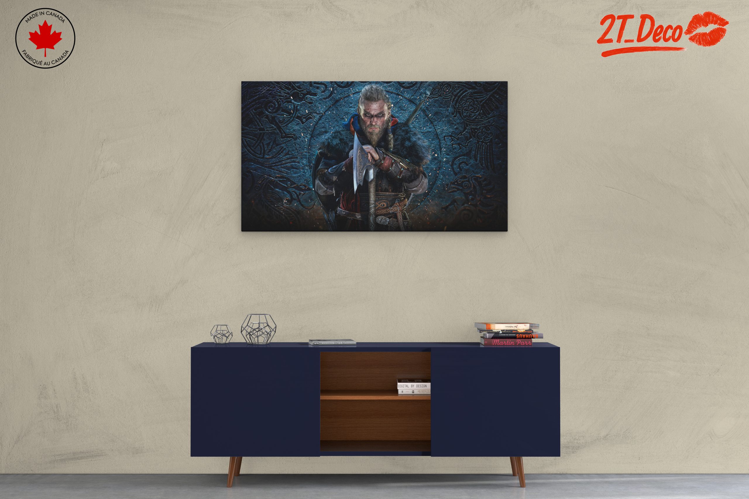 Epic Viking Warrior Artwork from Assassin's Creed - Image 3