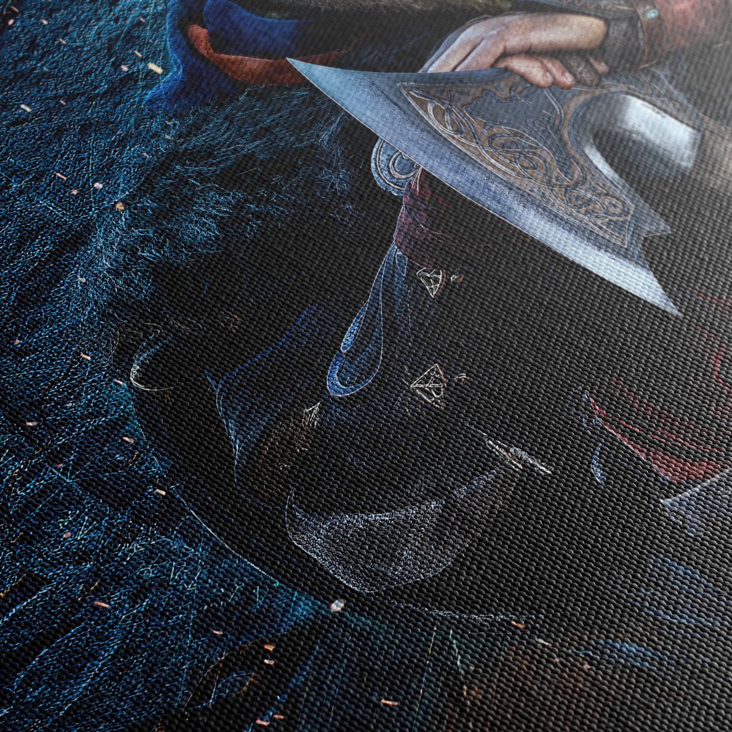 Epic Viking Warrior Artwork from Assassin's Creed - Image 5