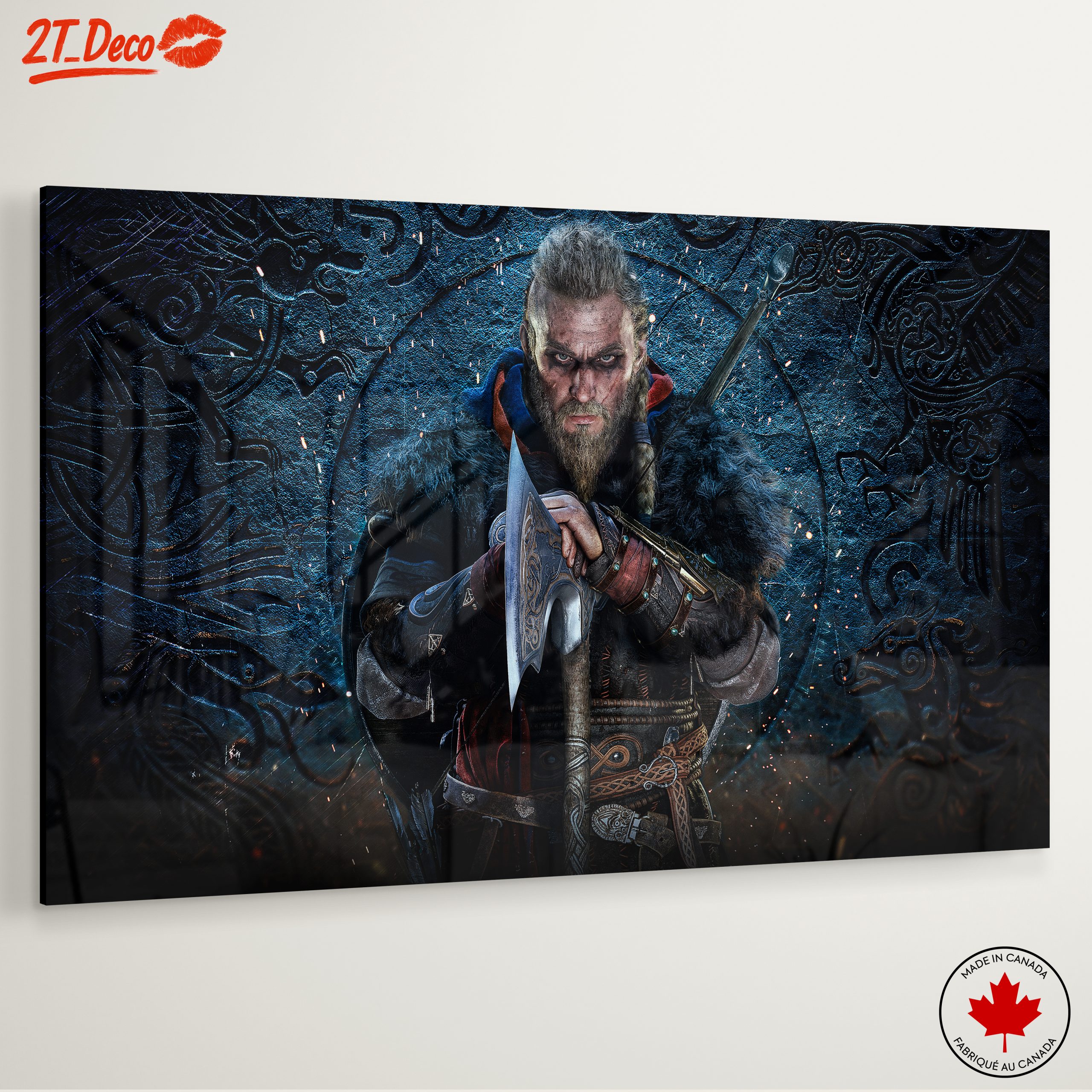 Epic Viking Warrior Artwork from Assassin's Creed - Image 6