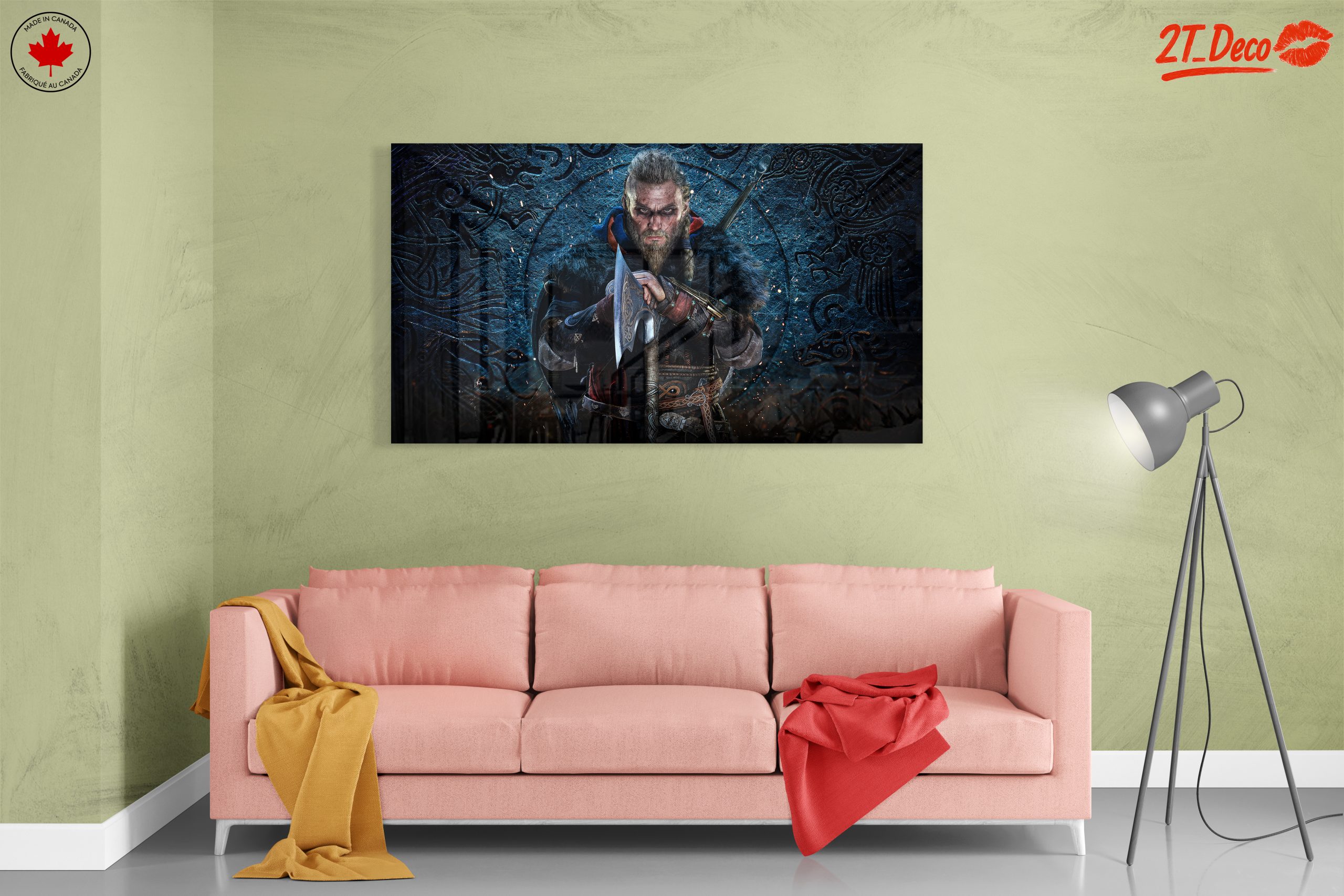 Epic Viking Warrior Artwork from Assassin's Creed - Image 7