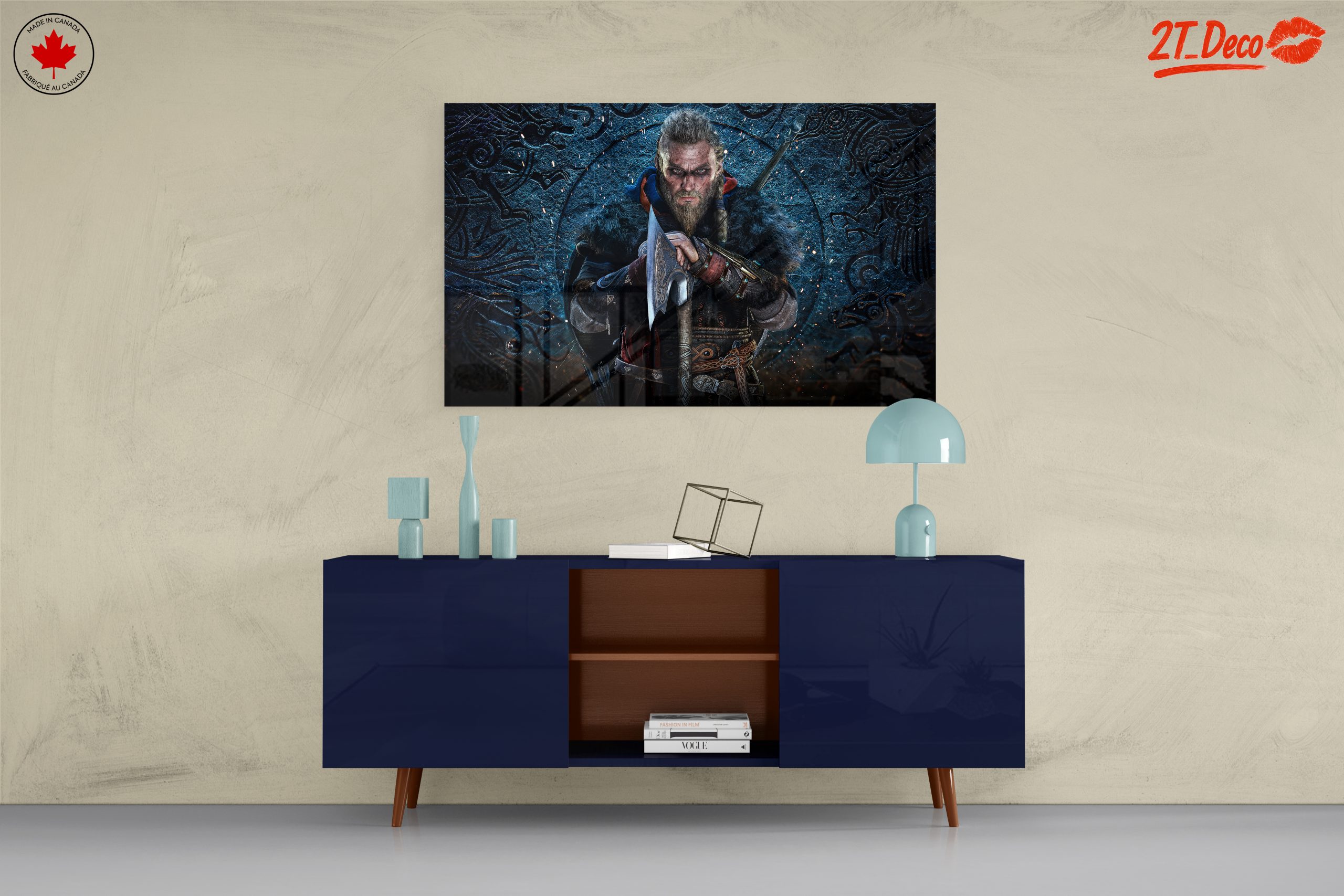 Epic Viking Warrior Artwork from Assassin's Creed - Image 8