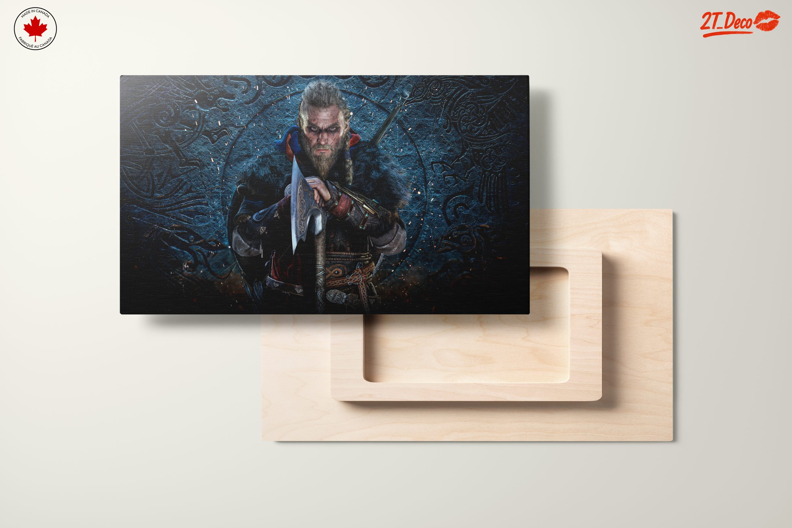 Epic Viking Warrior Artwork from Assassin's Creed - Image 11