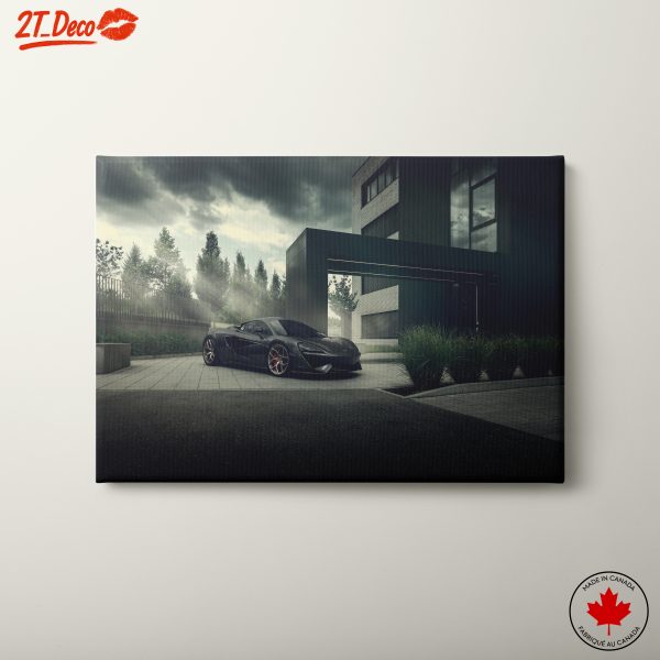 Elegant McLaren Sports Car in Modern Setting