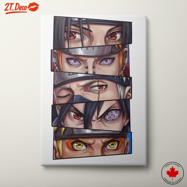 Intense Expressions of Naruto Characters