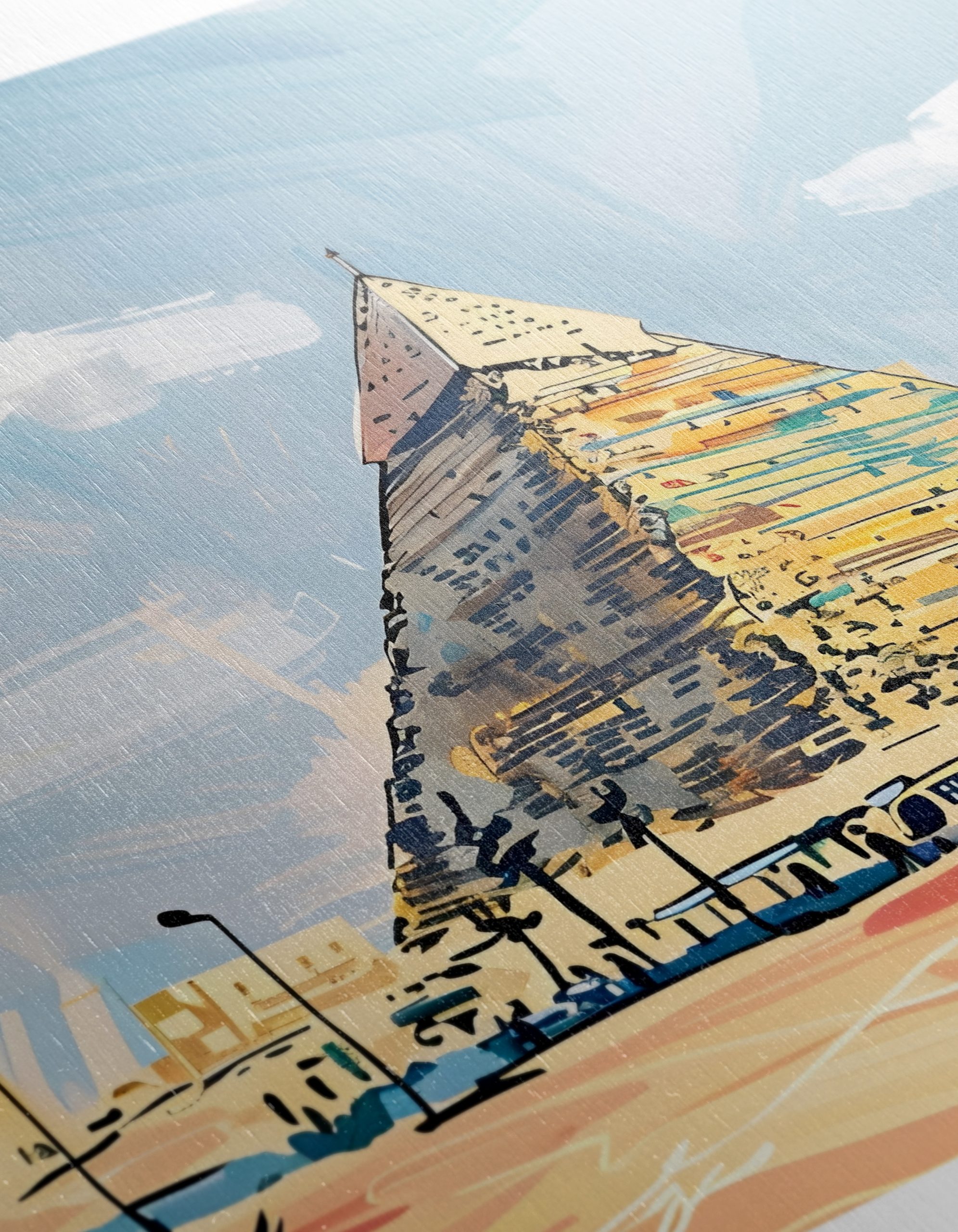 Stunning Pyramids of Giza Art - Image 12