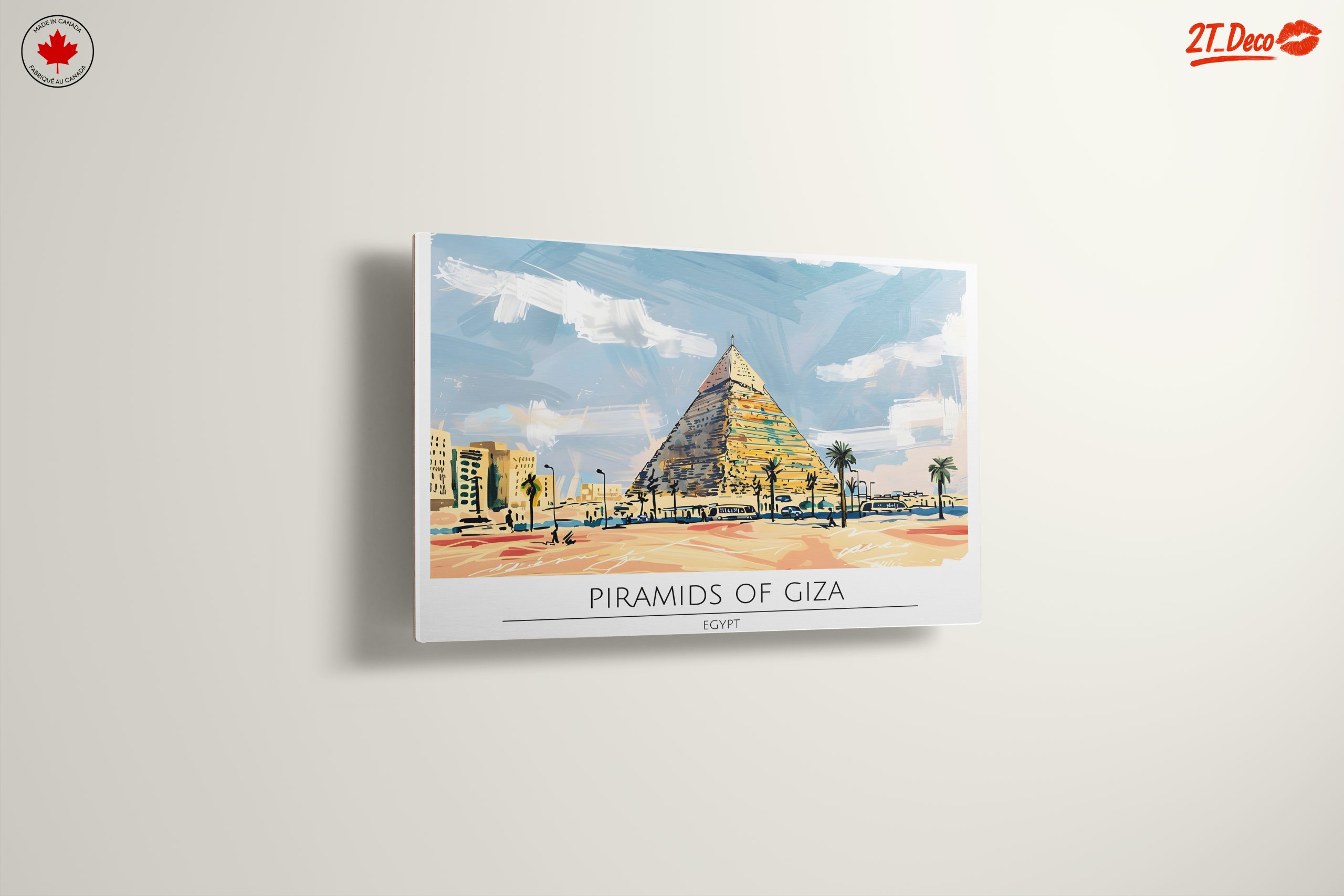 Stunning Pyramids of Giza Art - Image 13