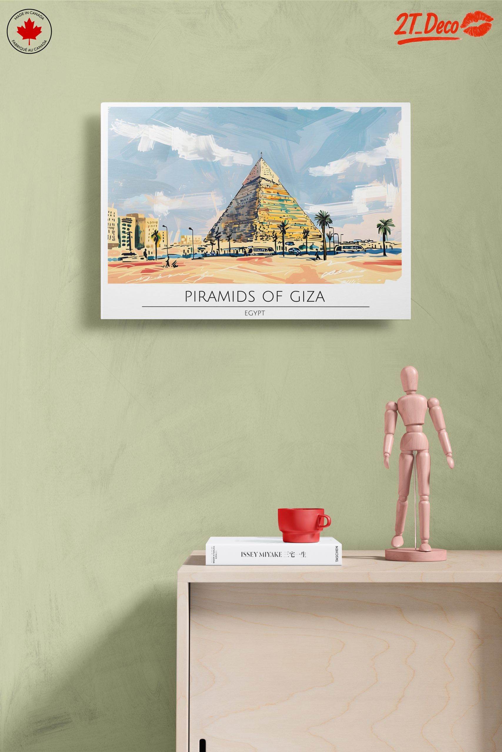 Stunning Pyramids of Giza Art - Image 14