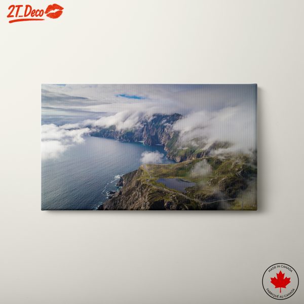 Breathtaking Coastal Landscape with Cliffs
