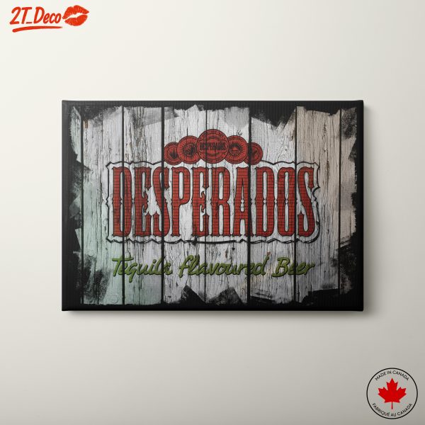 Desperados Tequila Flavoured Beer Art