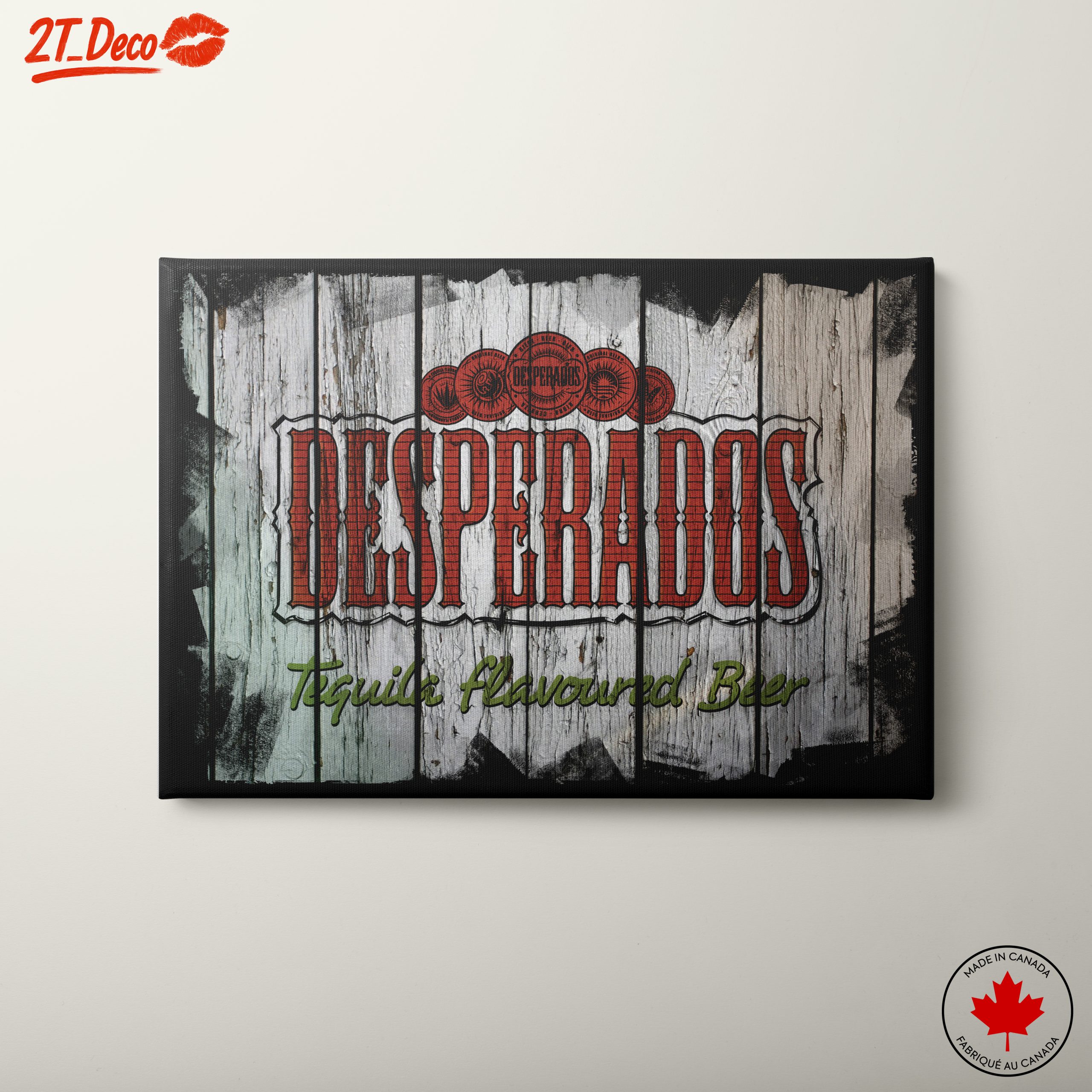 Desperados Tequila Flavoured Beer Art