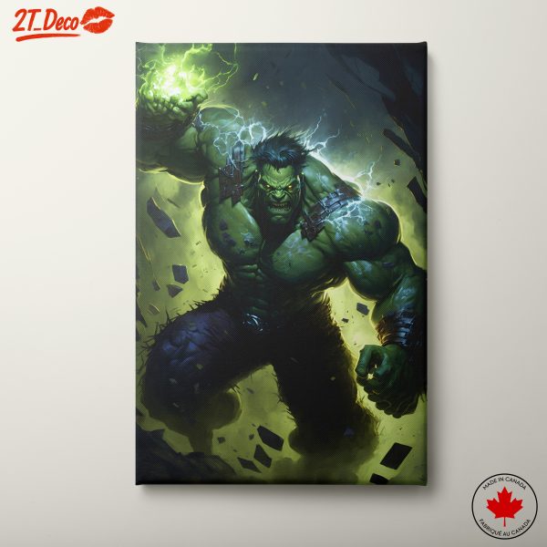 Dynamic Hulk Artwork Reflecting Power and Strength