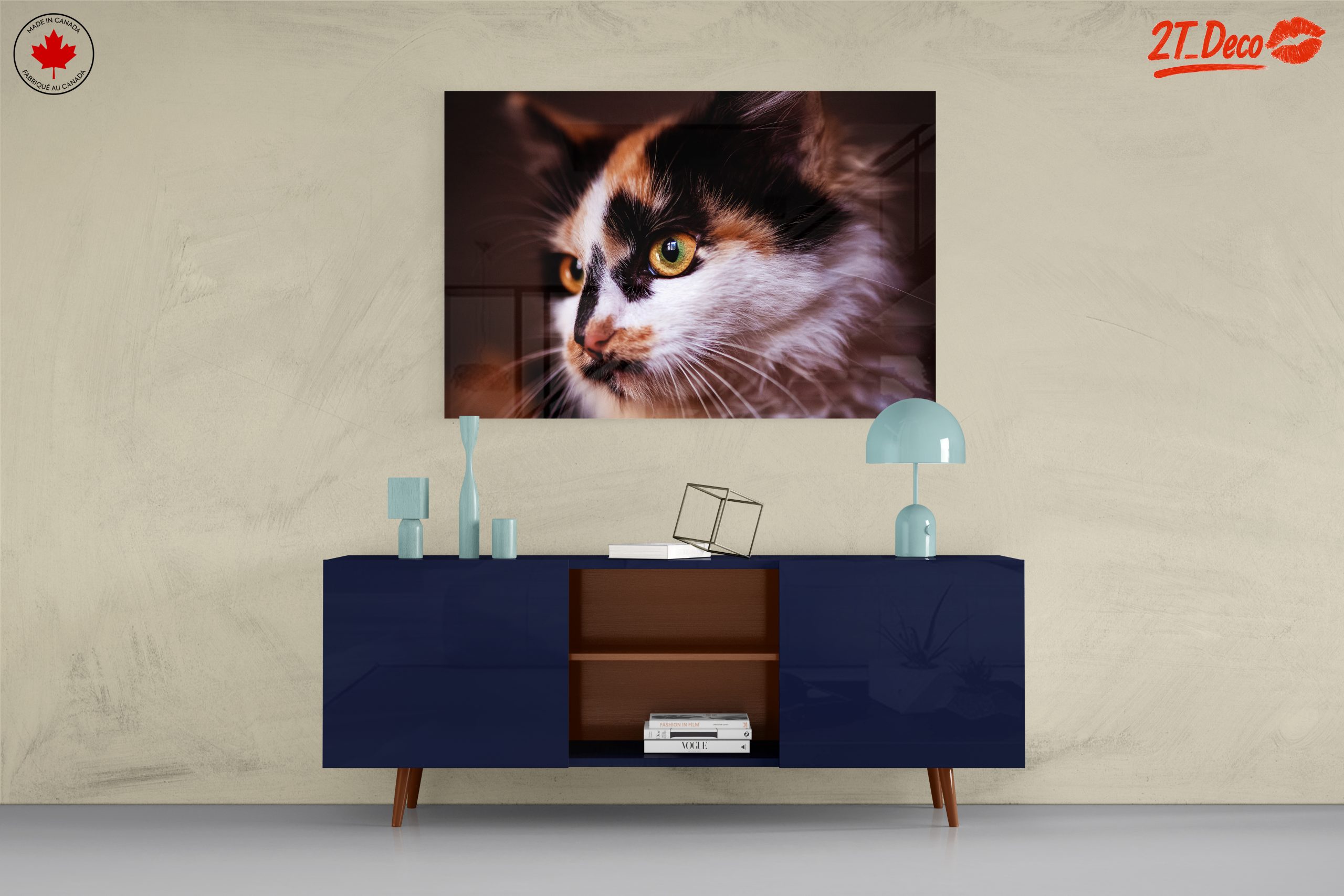 Close-Up Cat Portrait with Striking Eyes - Image 8