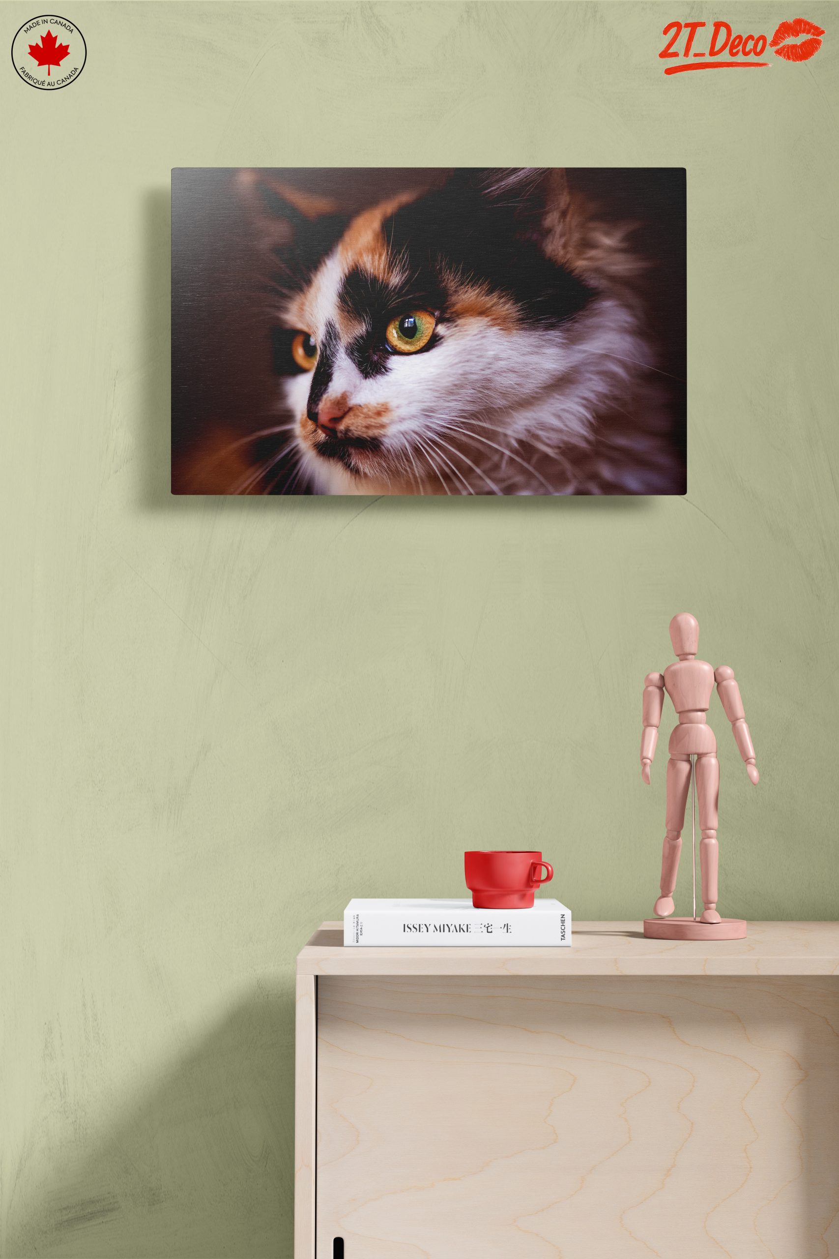 Close-Up Cat Portrait with Striking Eyes - Image 14