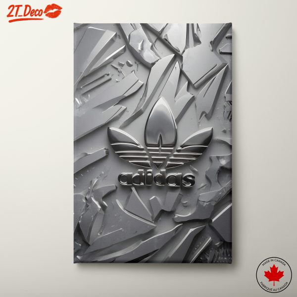 Stylish Adidas Logo Wall Art 2