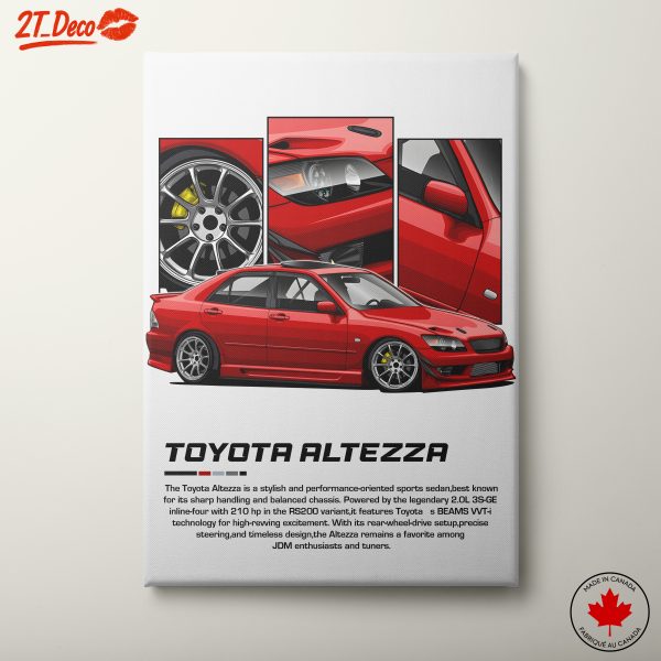 Toyota Altezza Sports Sedan Artwork