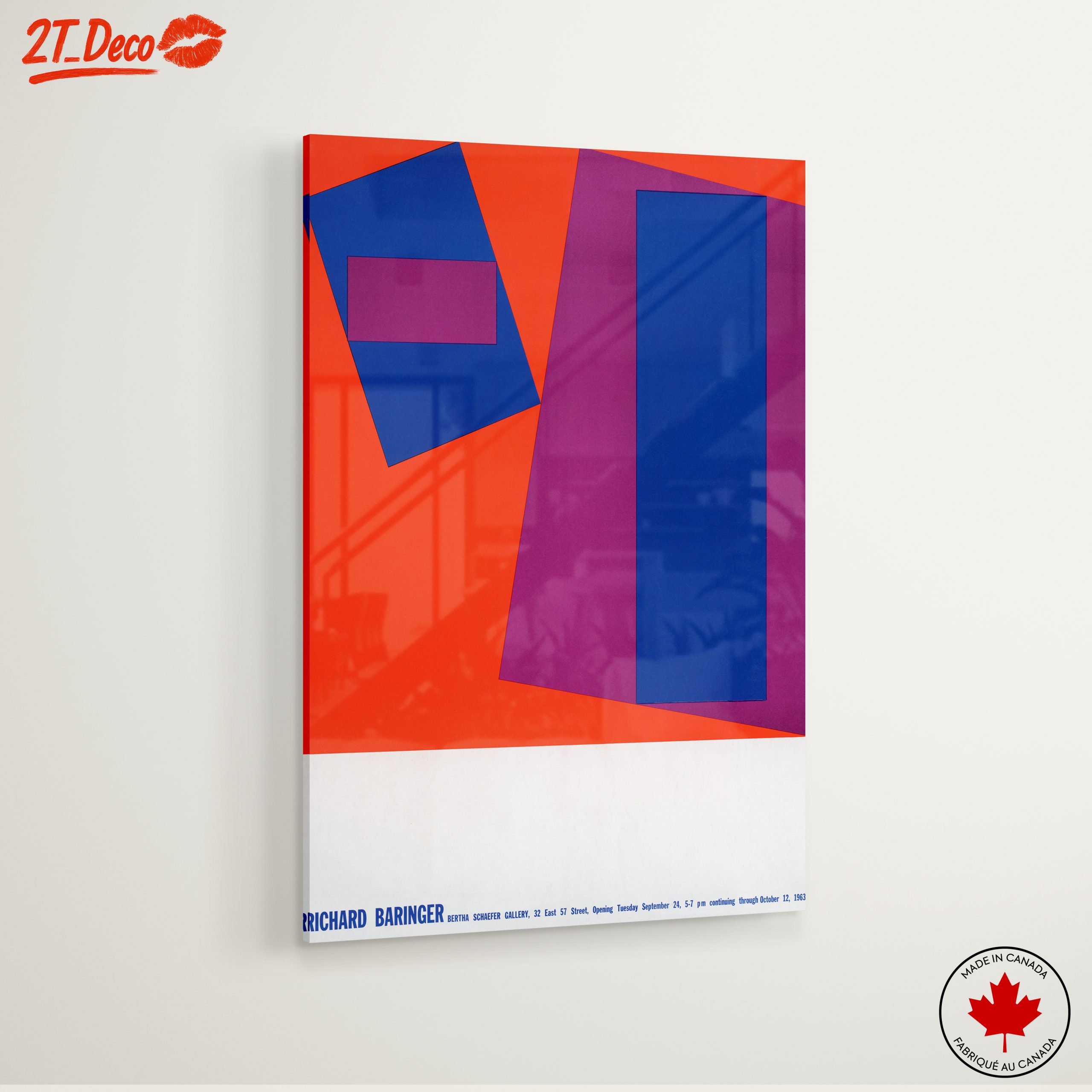 Bold Geometric Abstract Artwork - Image 6