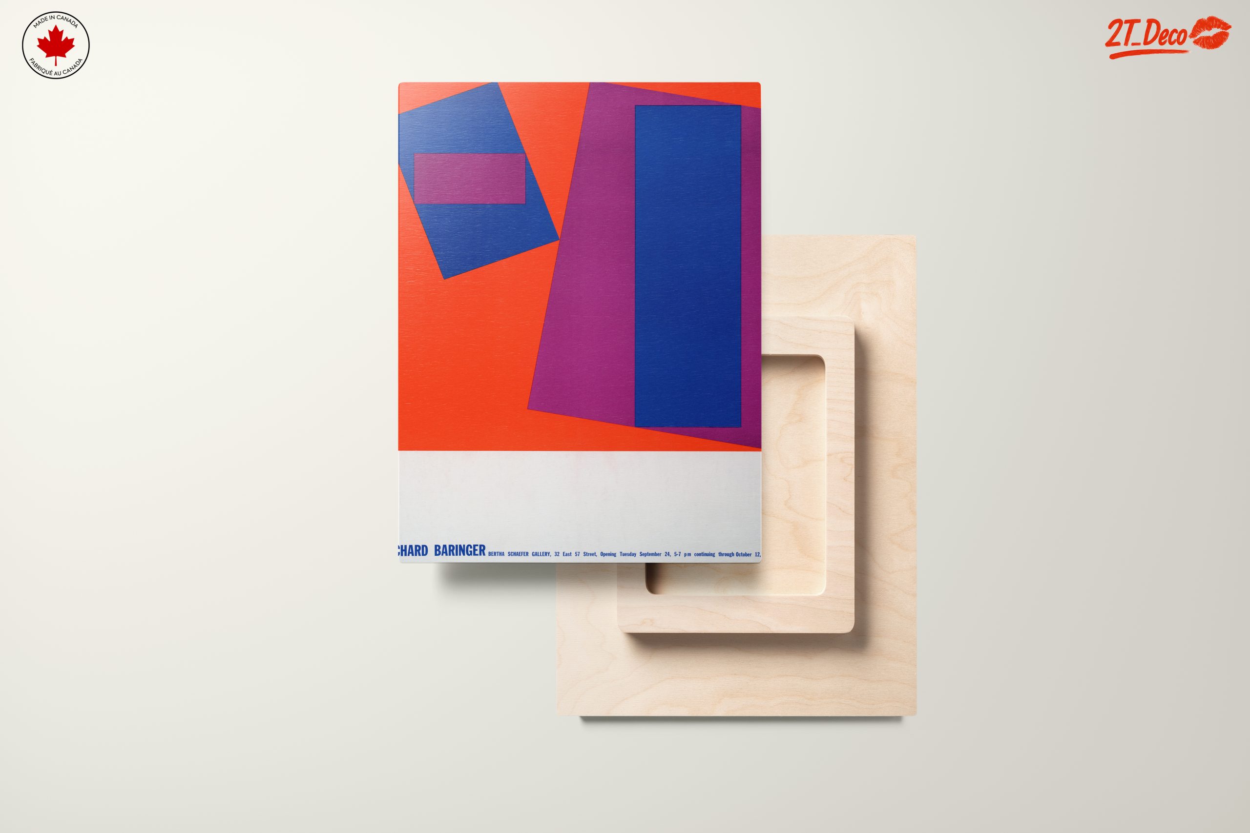 Bold Geometric Abstract Artwork - Image 11