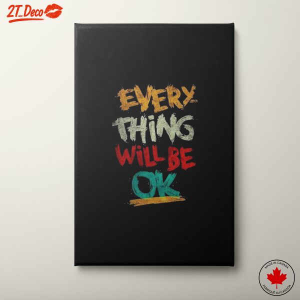 Inspirational Quote Artwork for Positive Vibes