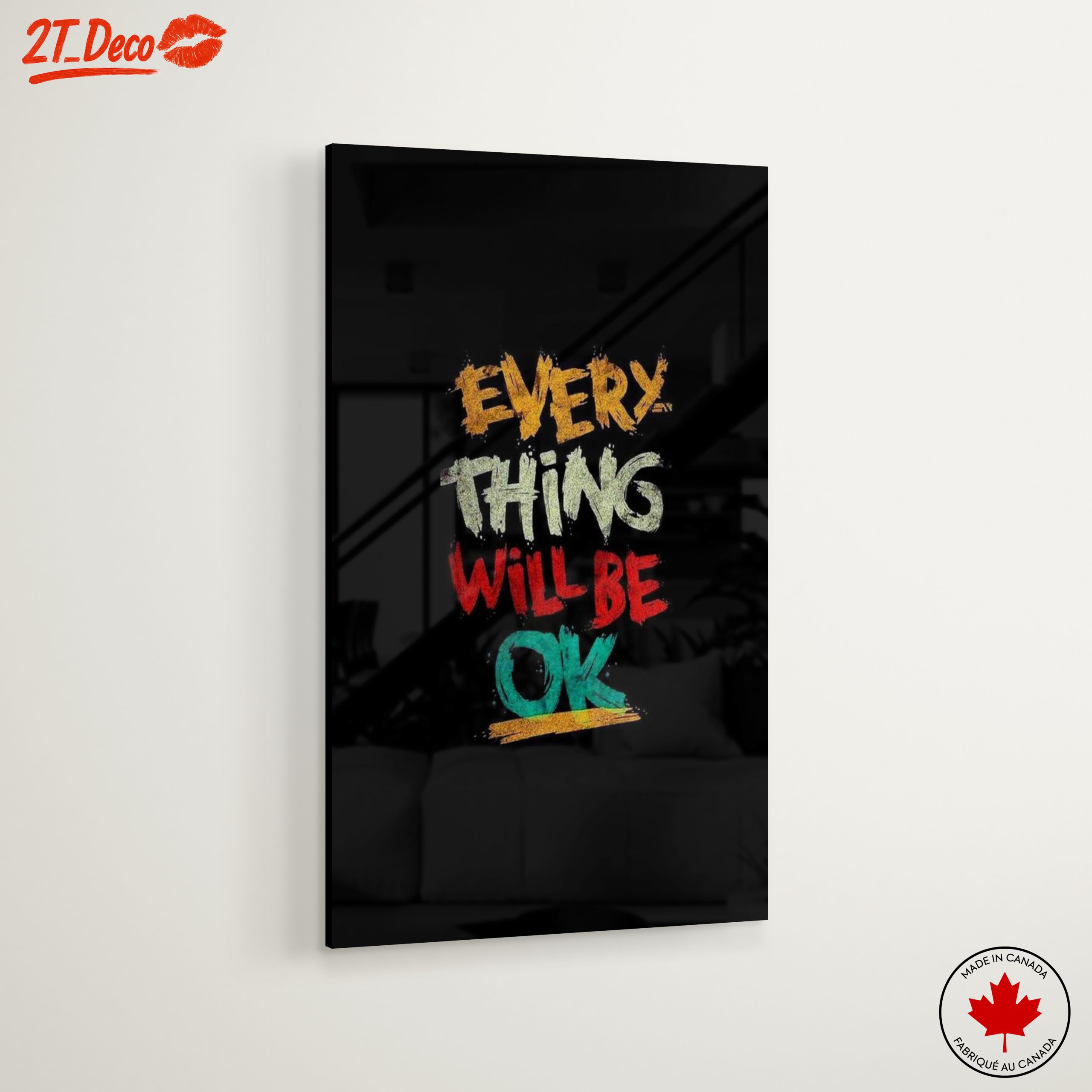 Inspirational Quote Artwork for Positive Vibes - Image 6