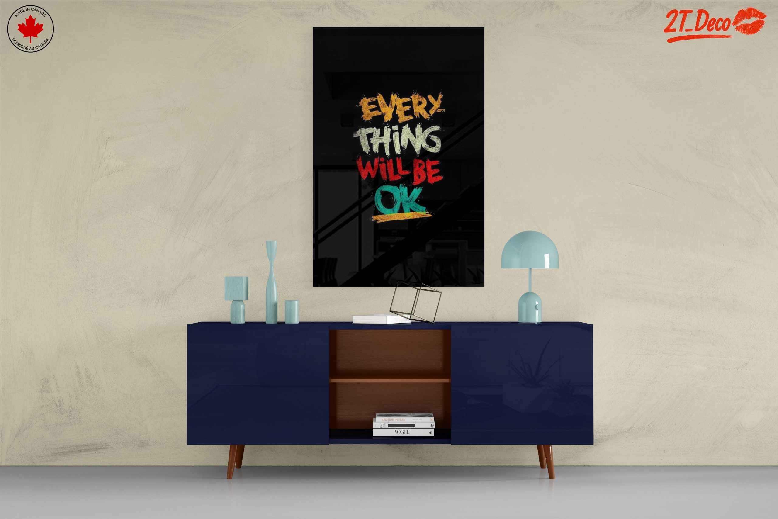 Inspirational Quote Artwork for Positive Vibes - Image 8