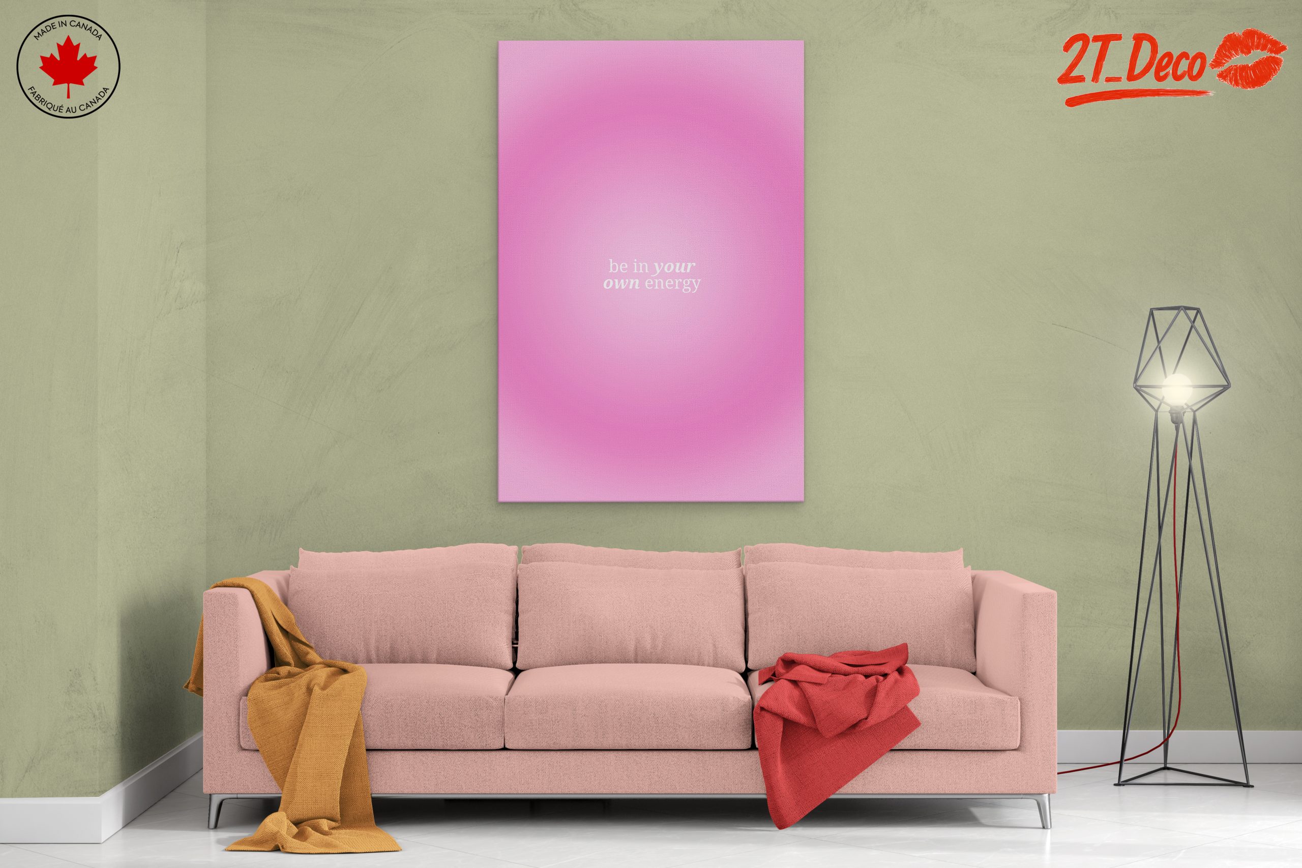 Be In Your Own Energy Inspirational Art - Image 2