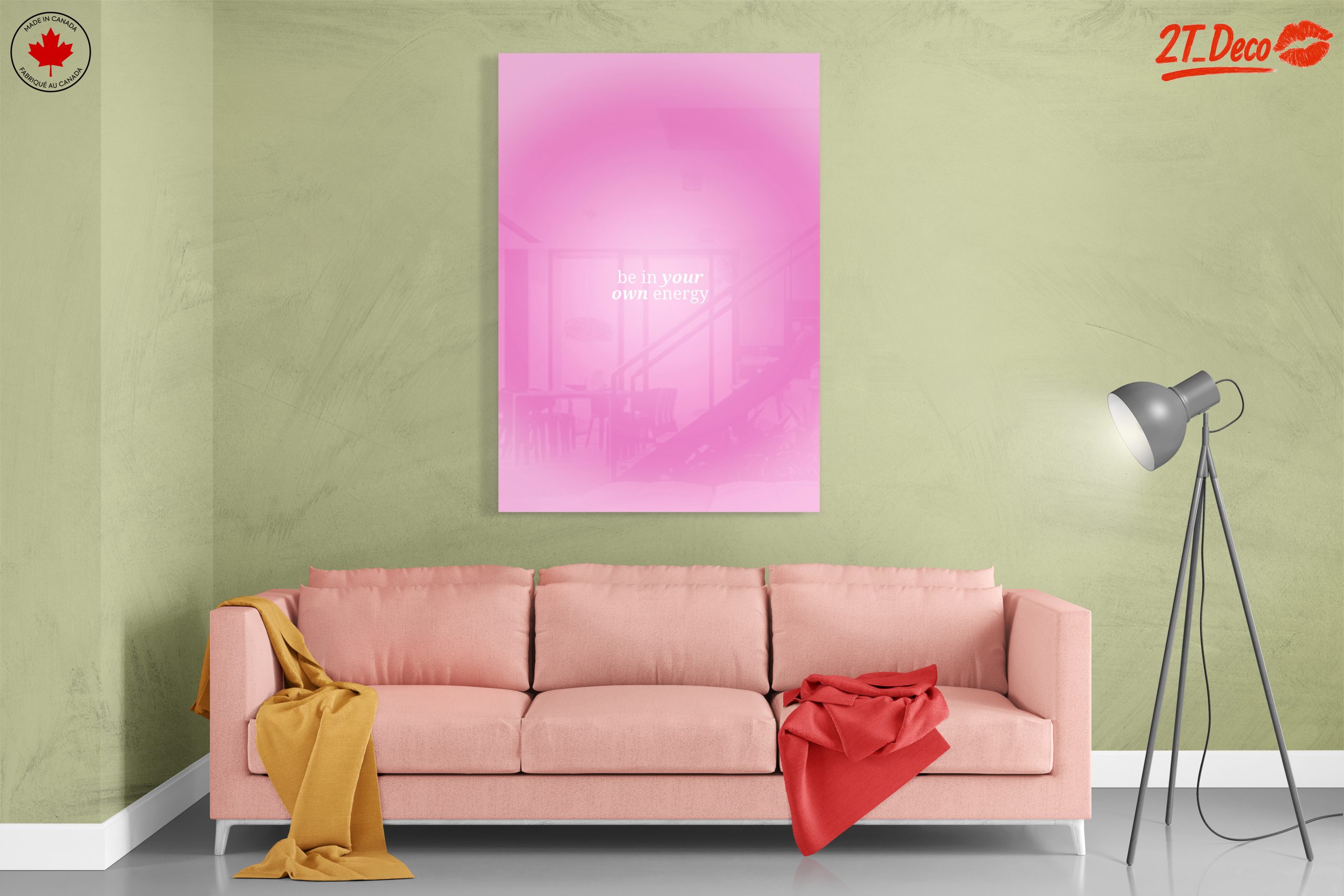 Be In Your Own Energy Inspirational Art - Image 7