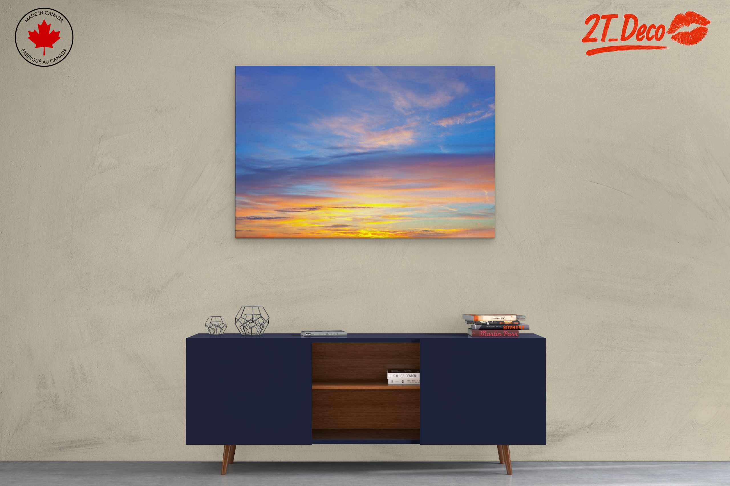 Vibrant Sky with Colorful Sunset - Image 3