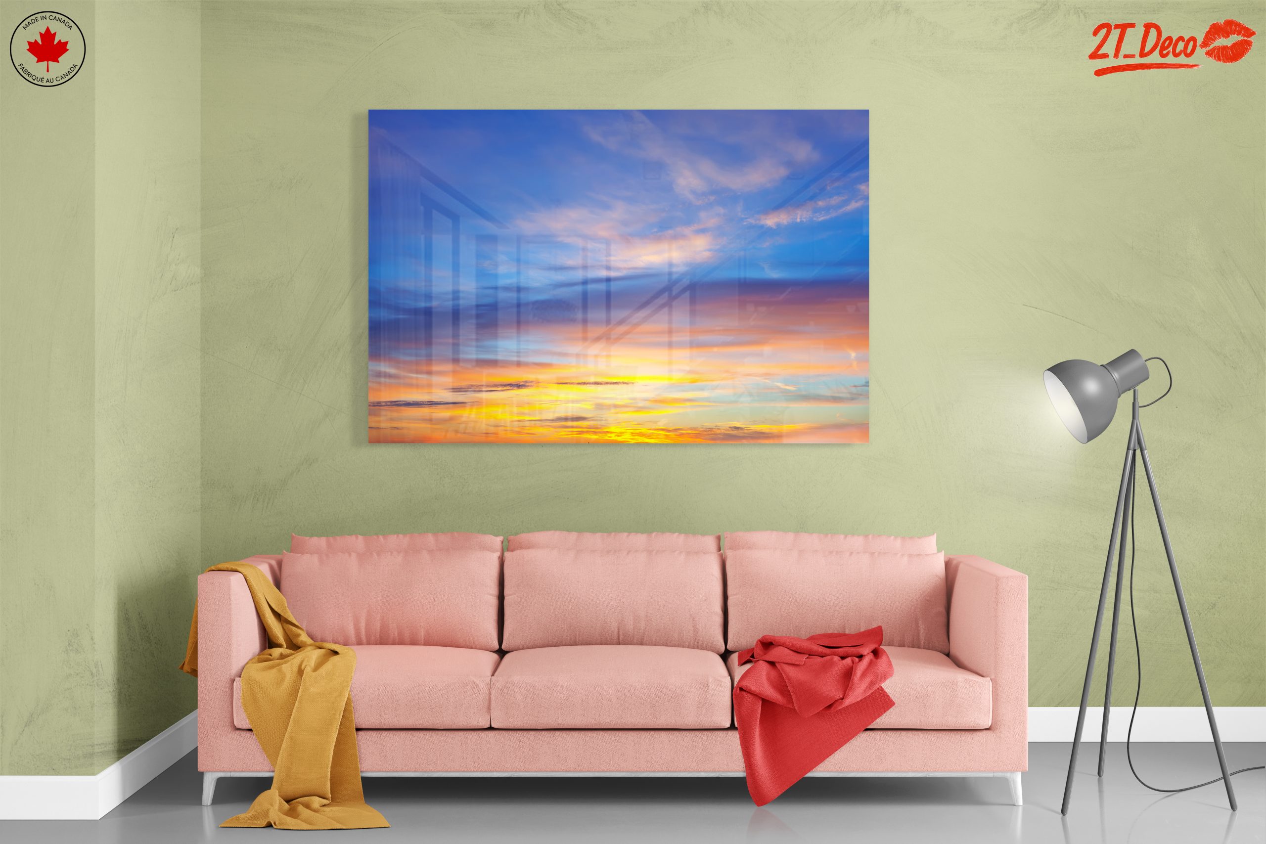 Vibrant Sky with Colorful Sunset - Image 7