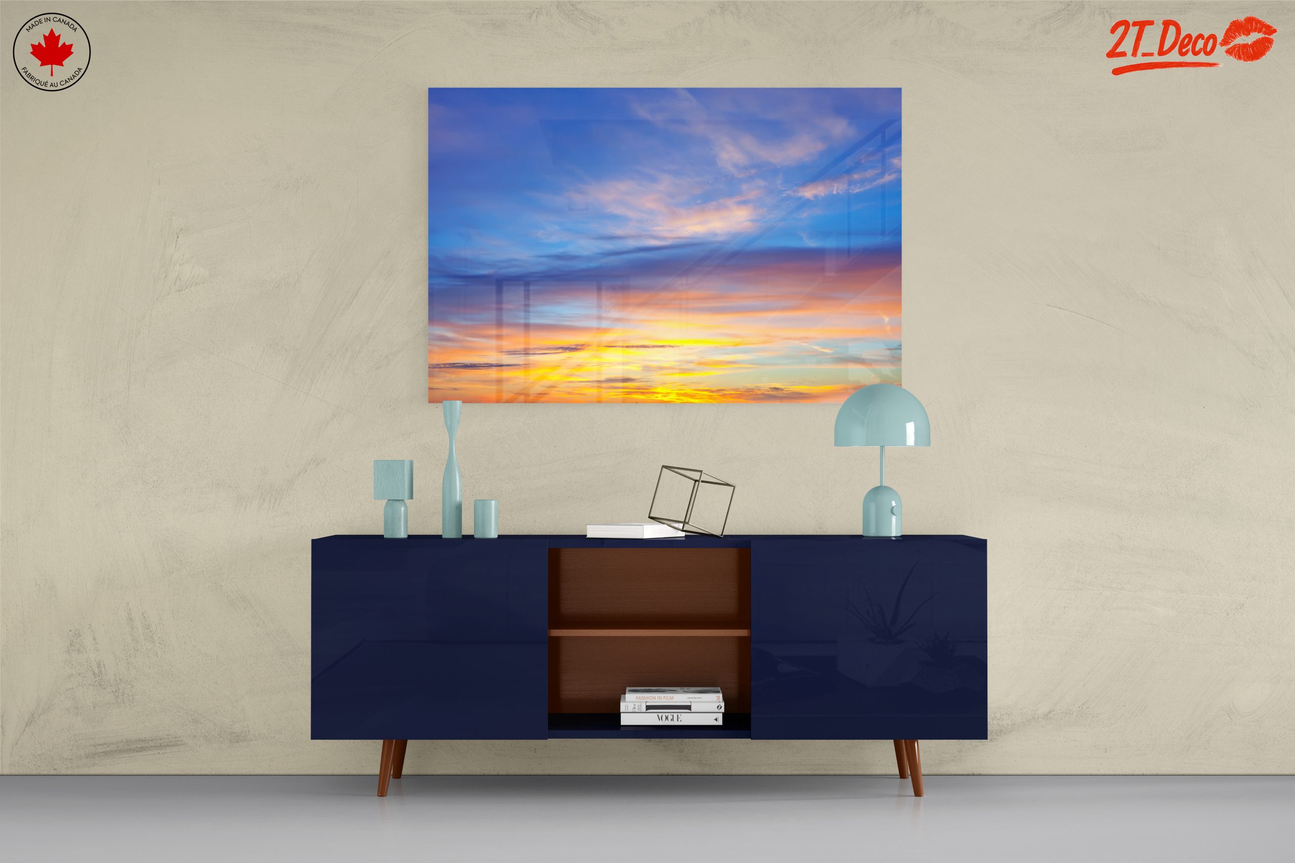 Vibrant Sky with Colorful Sunset - Image 8