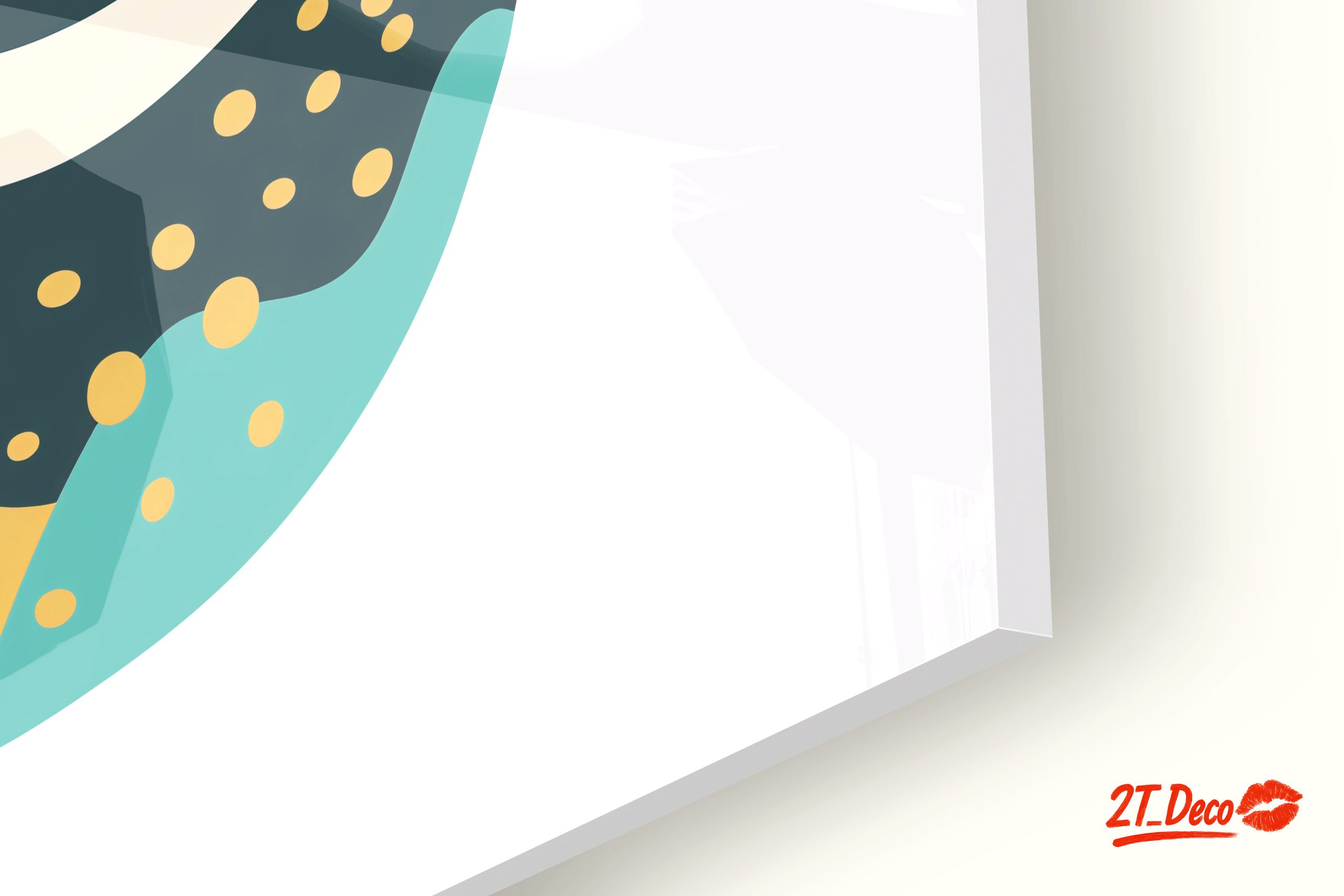 Stylized Abstract Marine Life Artwork - Image 9