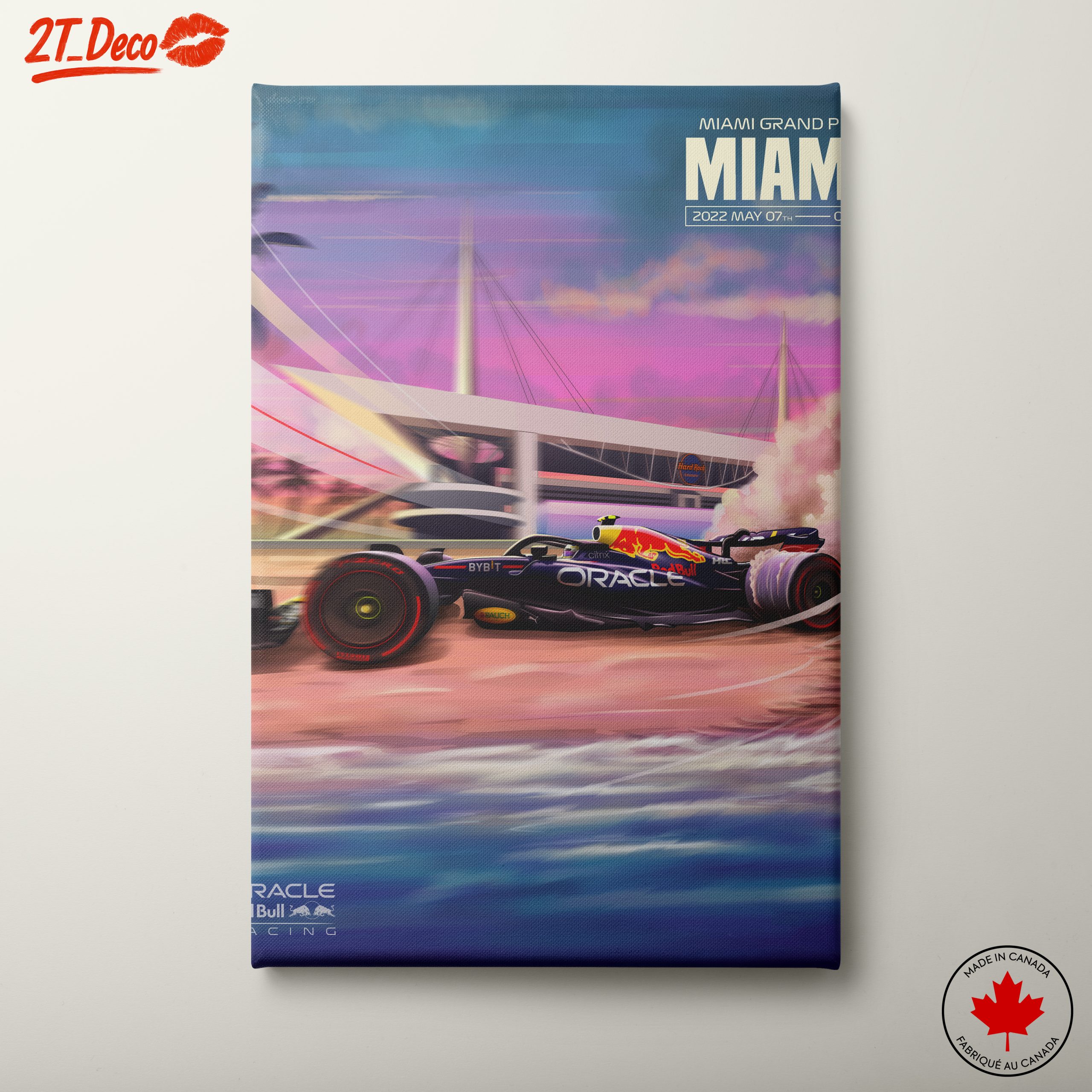 Miami Grand Prix Racing Art