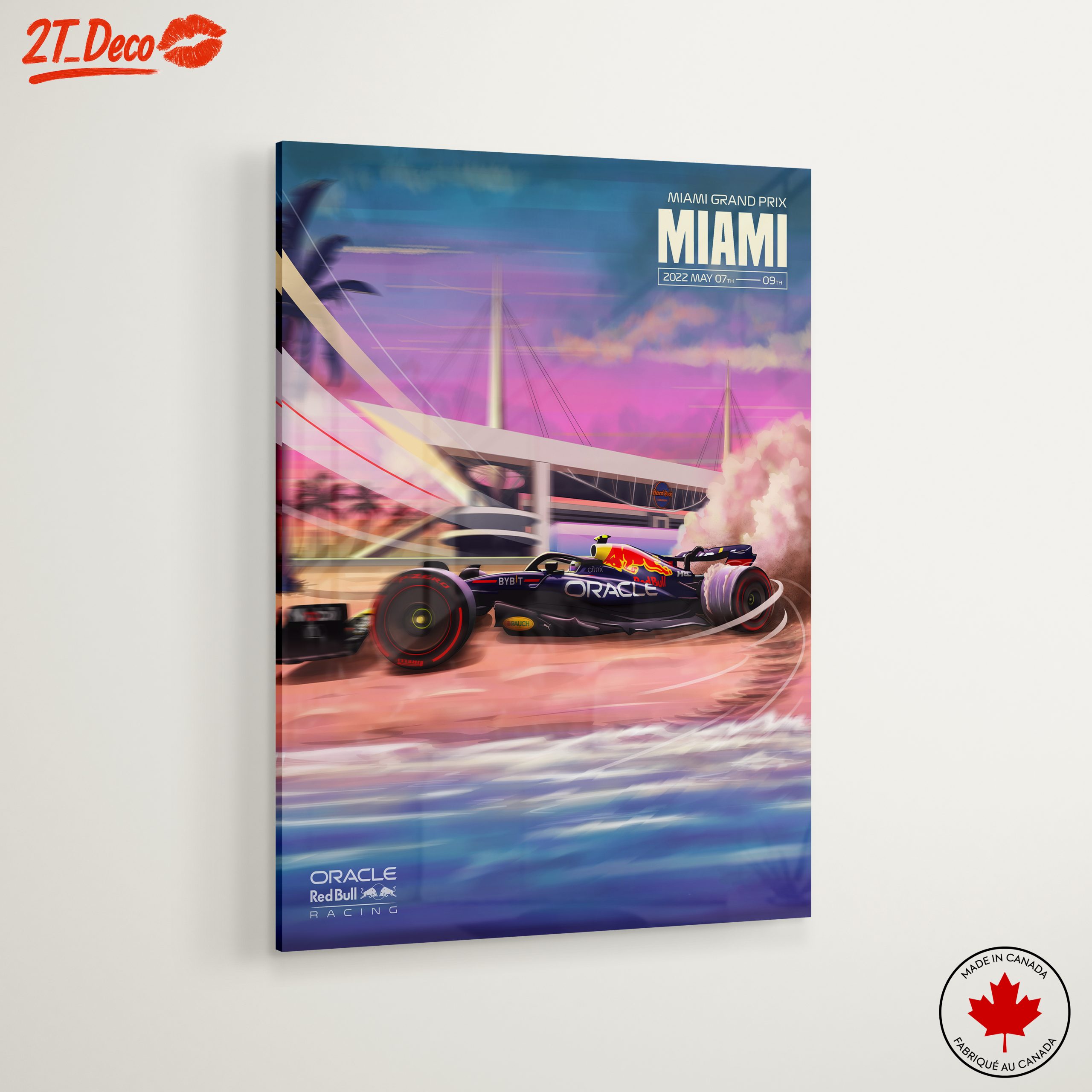 Miami Grand Prix Racing Art - Image 6