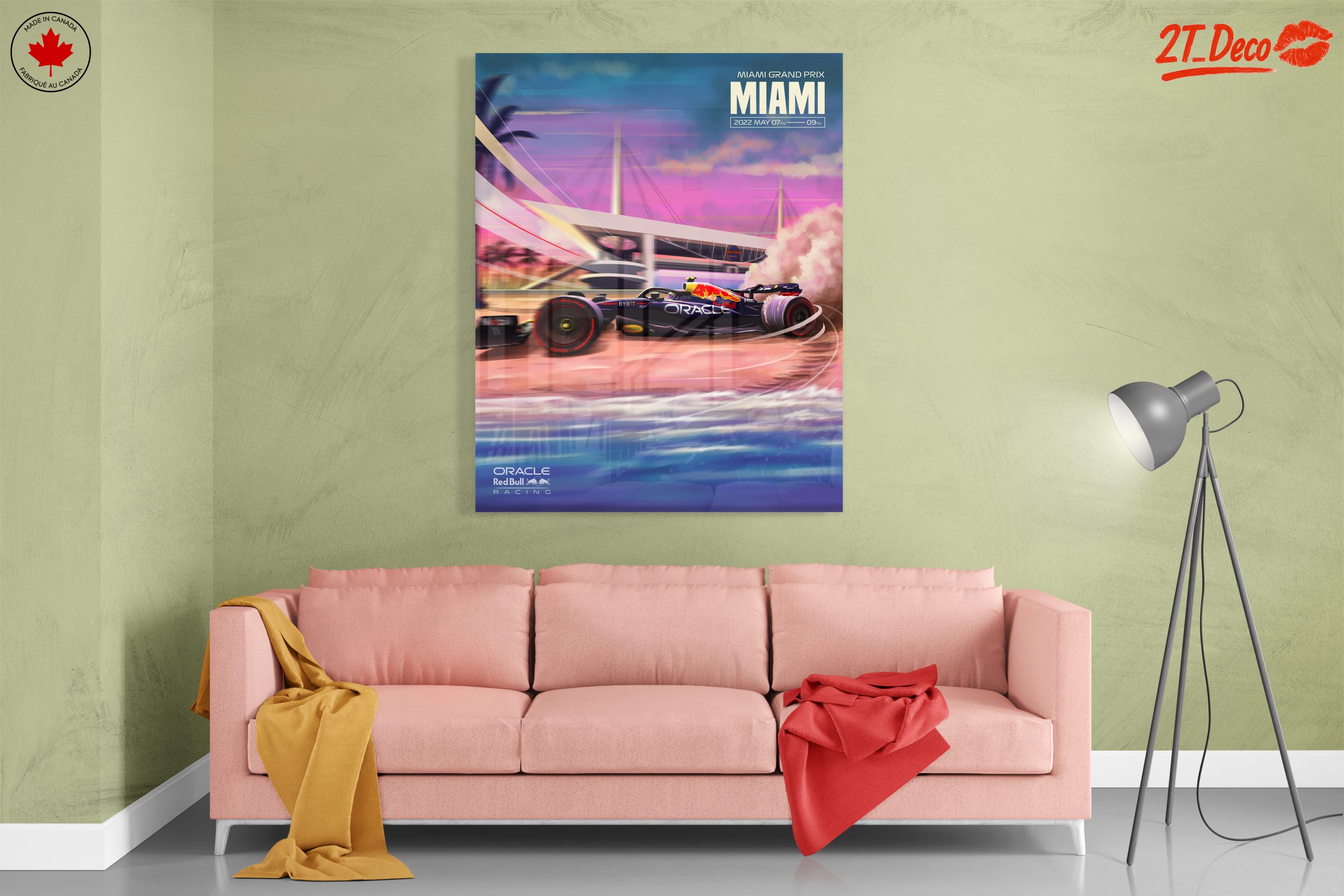 Miami Grand Prix Racing Art - Image 7