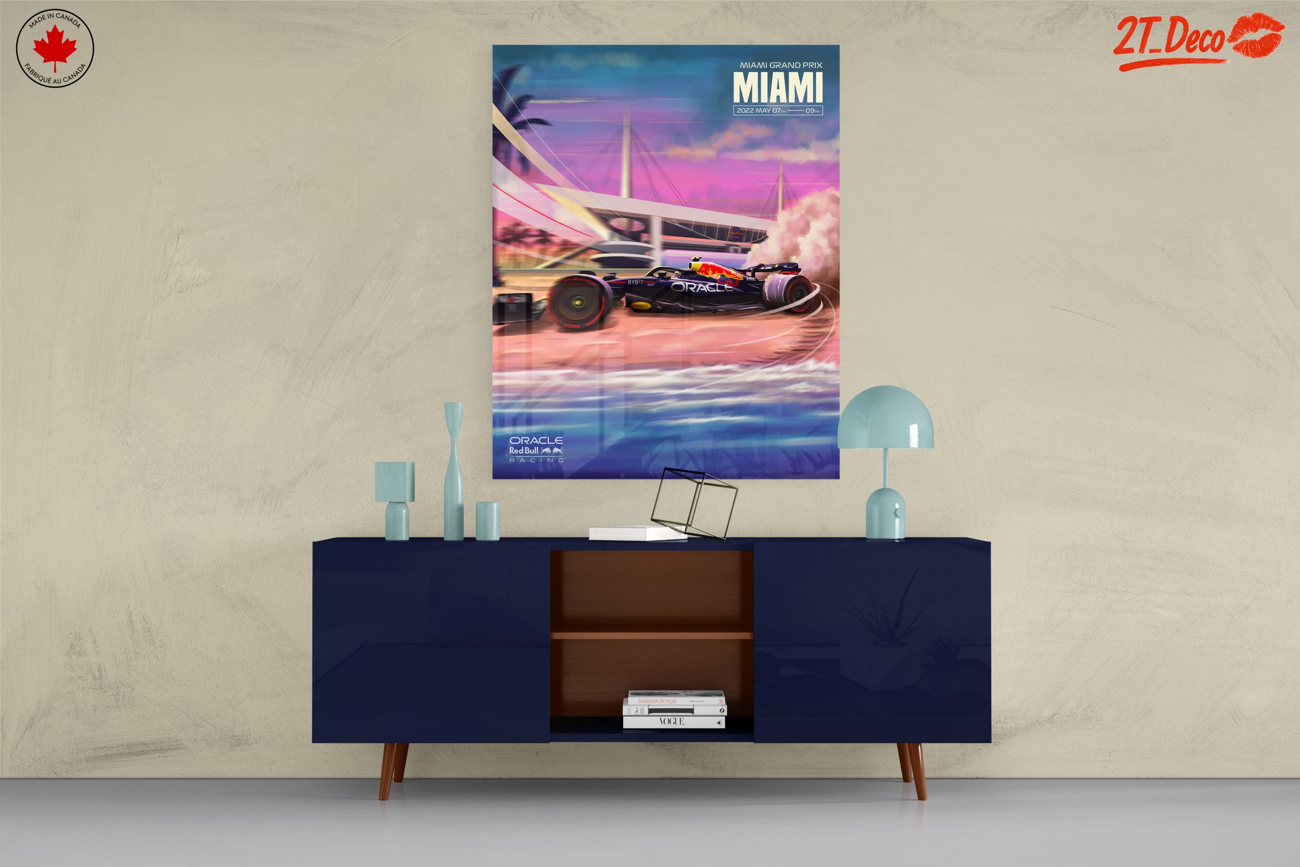 Miami Grand Prix Racing Art - Image 8