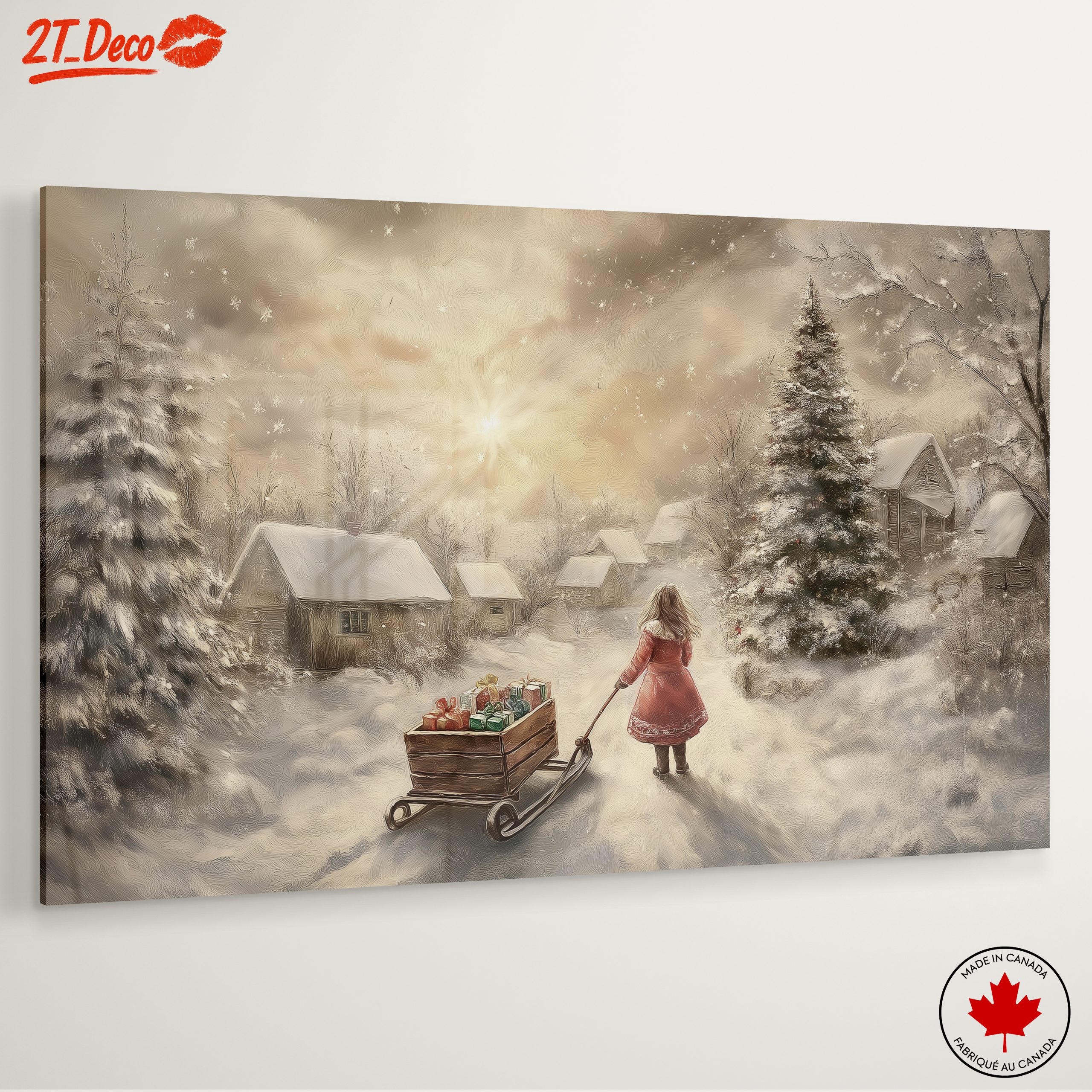 Magical Winter Christmas Scene - Image 6