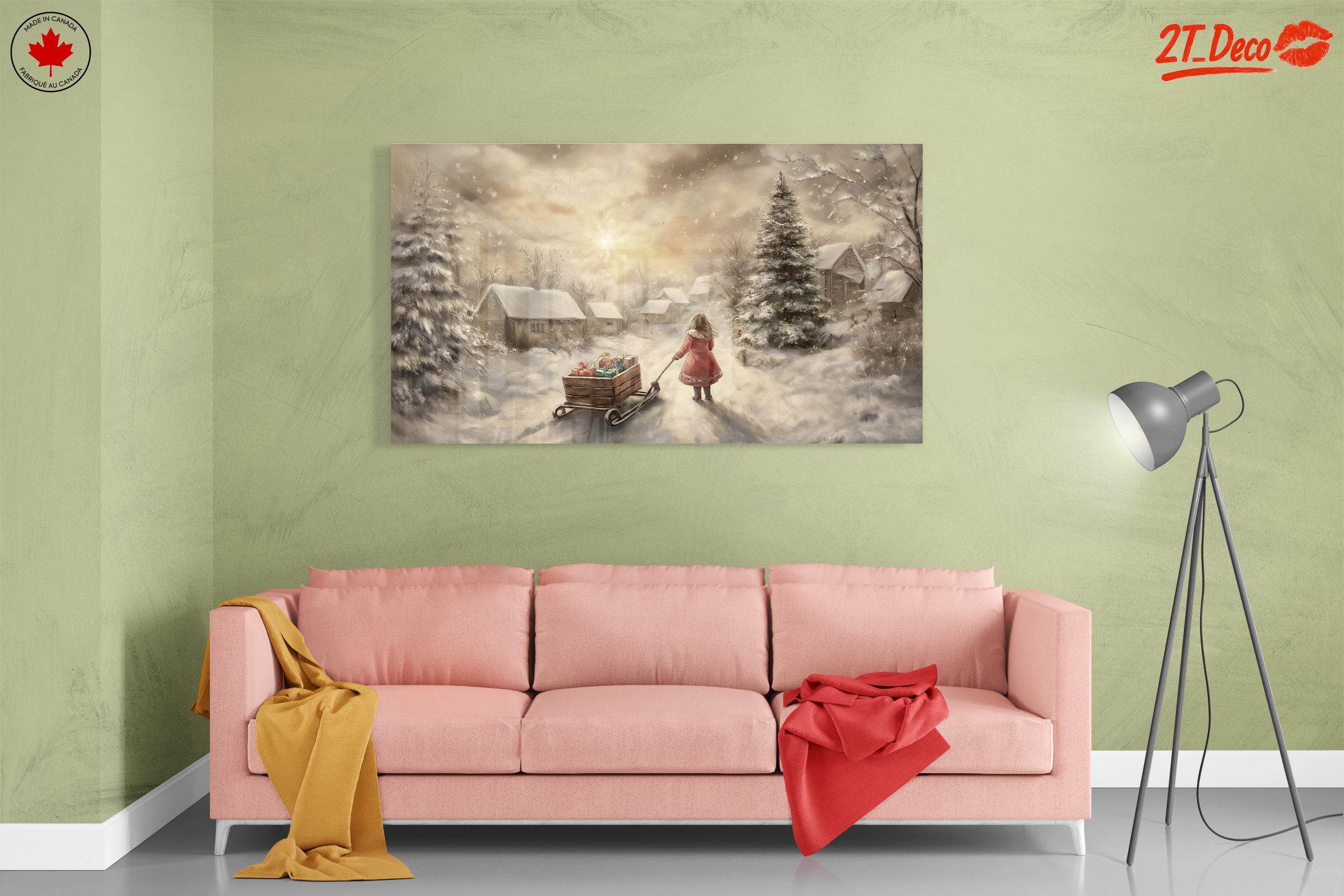 Magical Winter Christmas Scene - Image 7