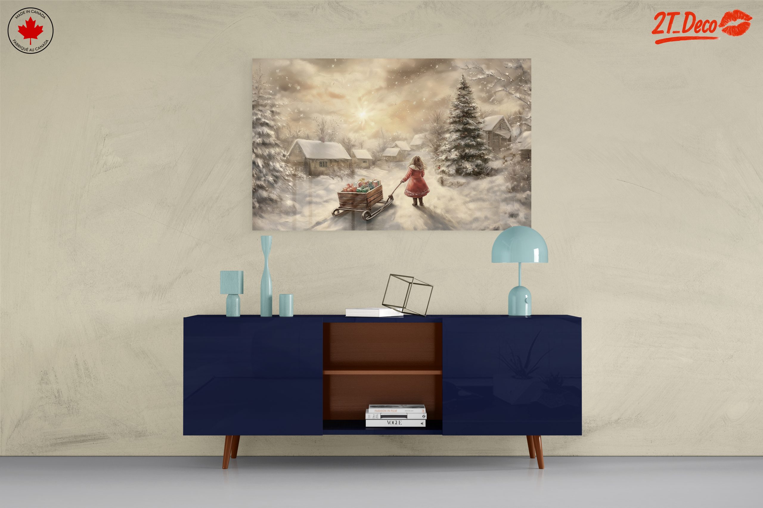 Magical Winter Christmas Scene - Image 8