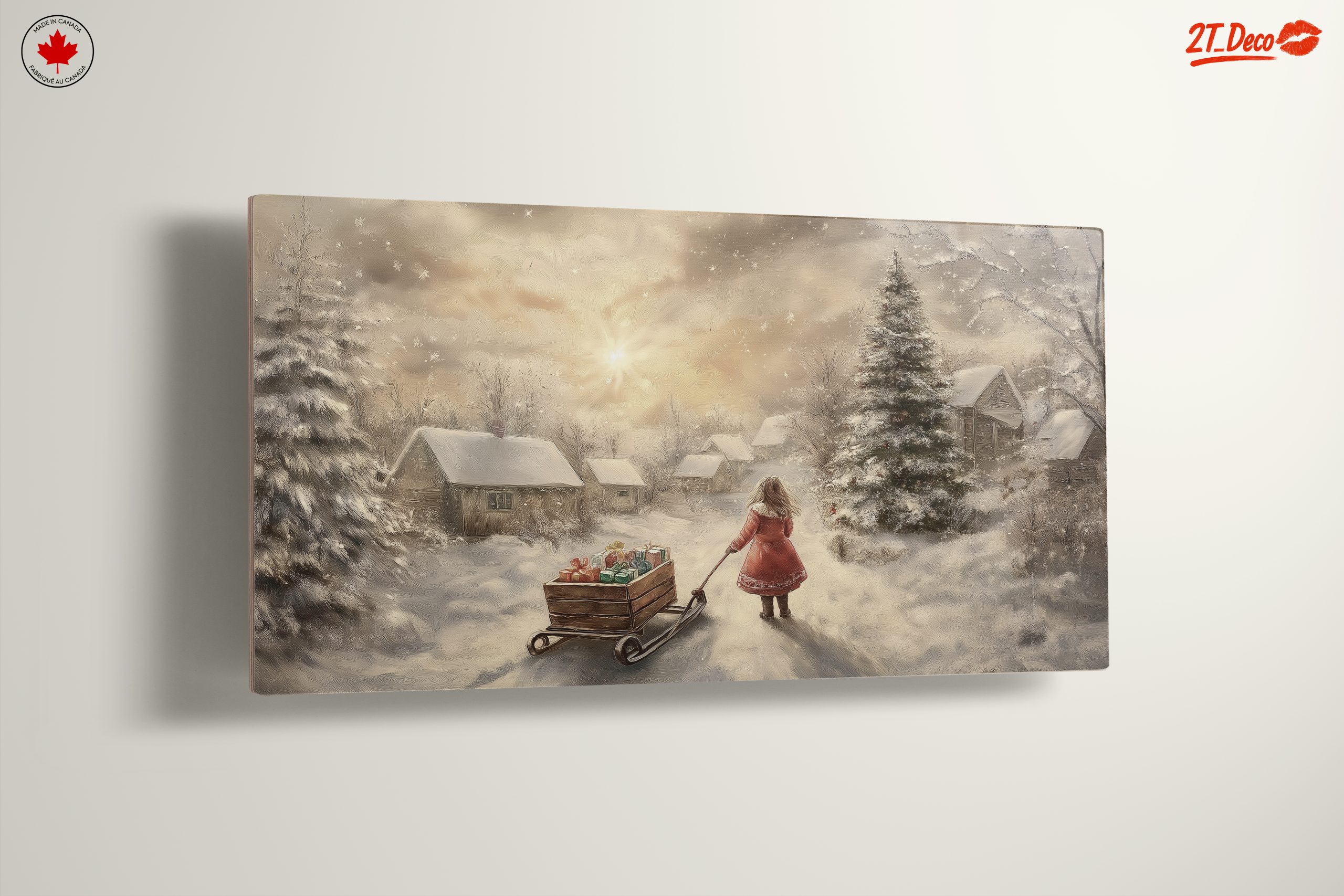 Magical Winter Christmas Scene - Image 13