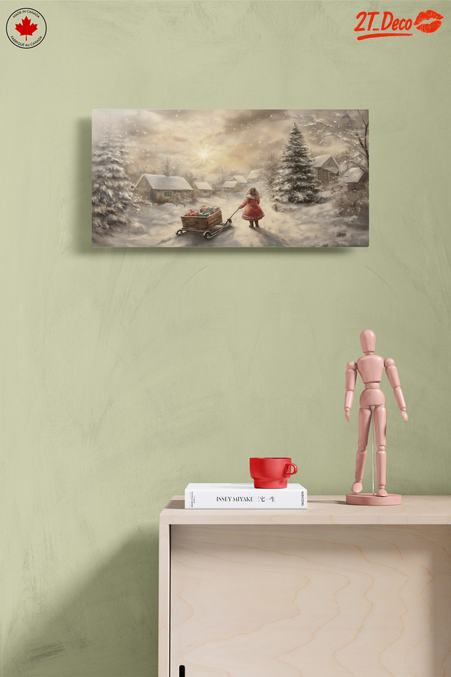 Magical Winter Christmas Scene - Image 14