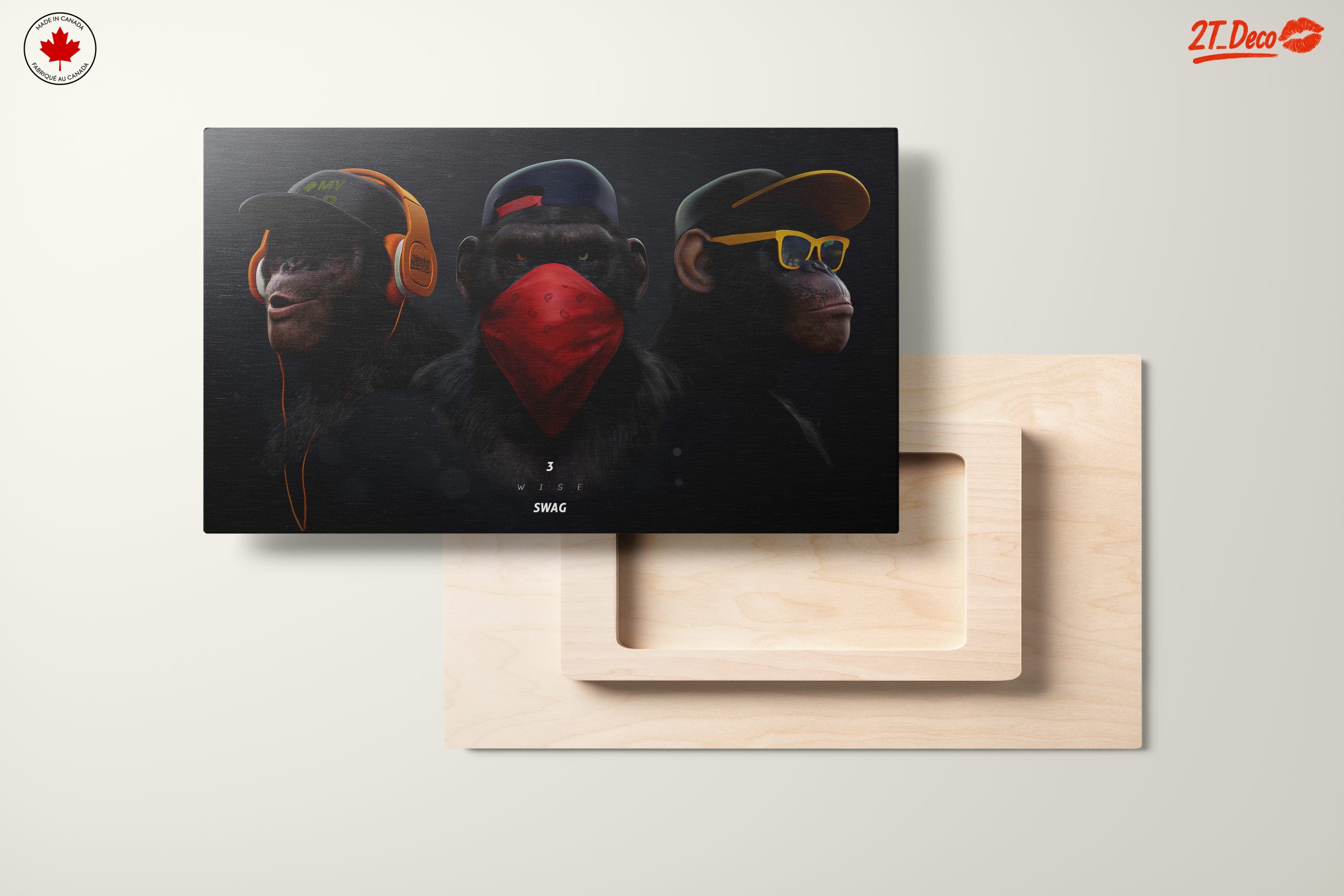Stylized Animal Portraits Featuring Monkeys - Image 11