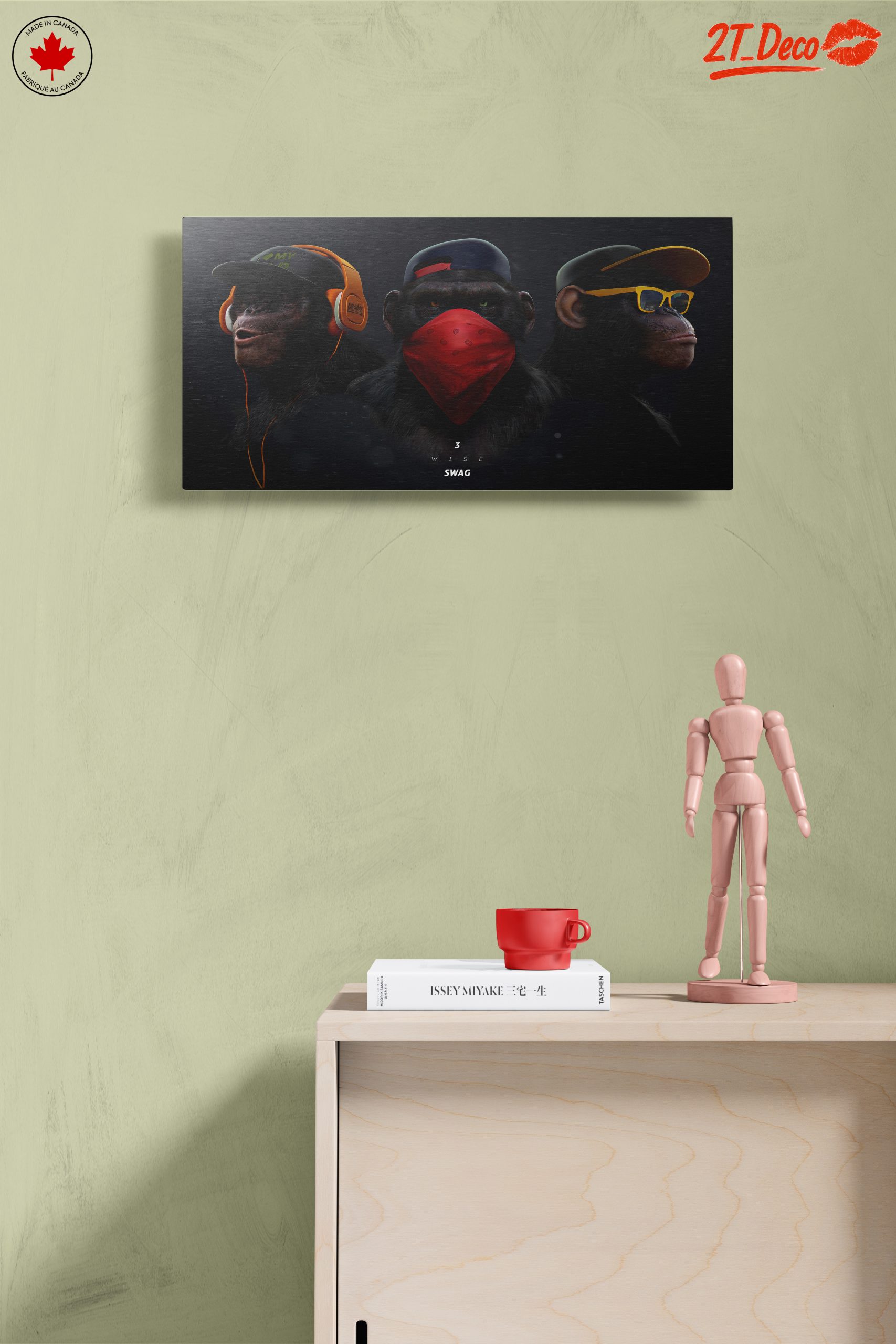 Stylized Animal Portraits Featuring Monkeys - Image 14