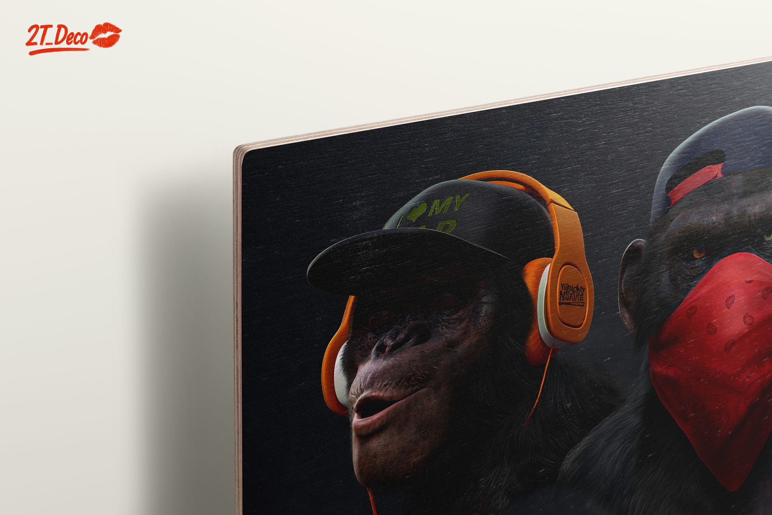 Stylized Animal Portraits Featuring Monkeys - Image 15