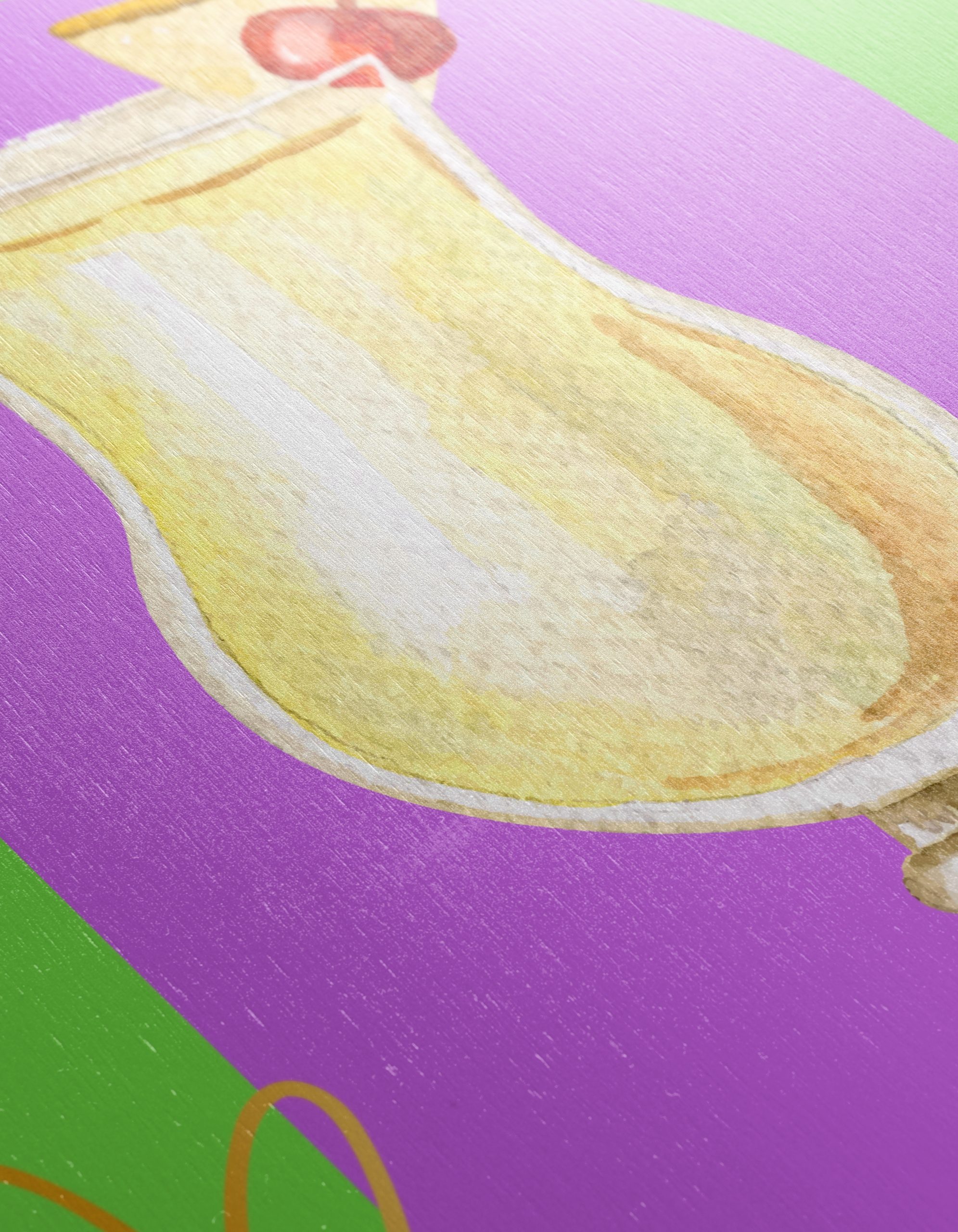 Colorful Abstract Piña Colada Artwork - Image 12