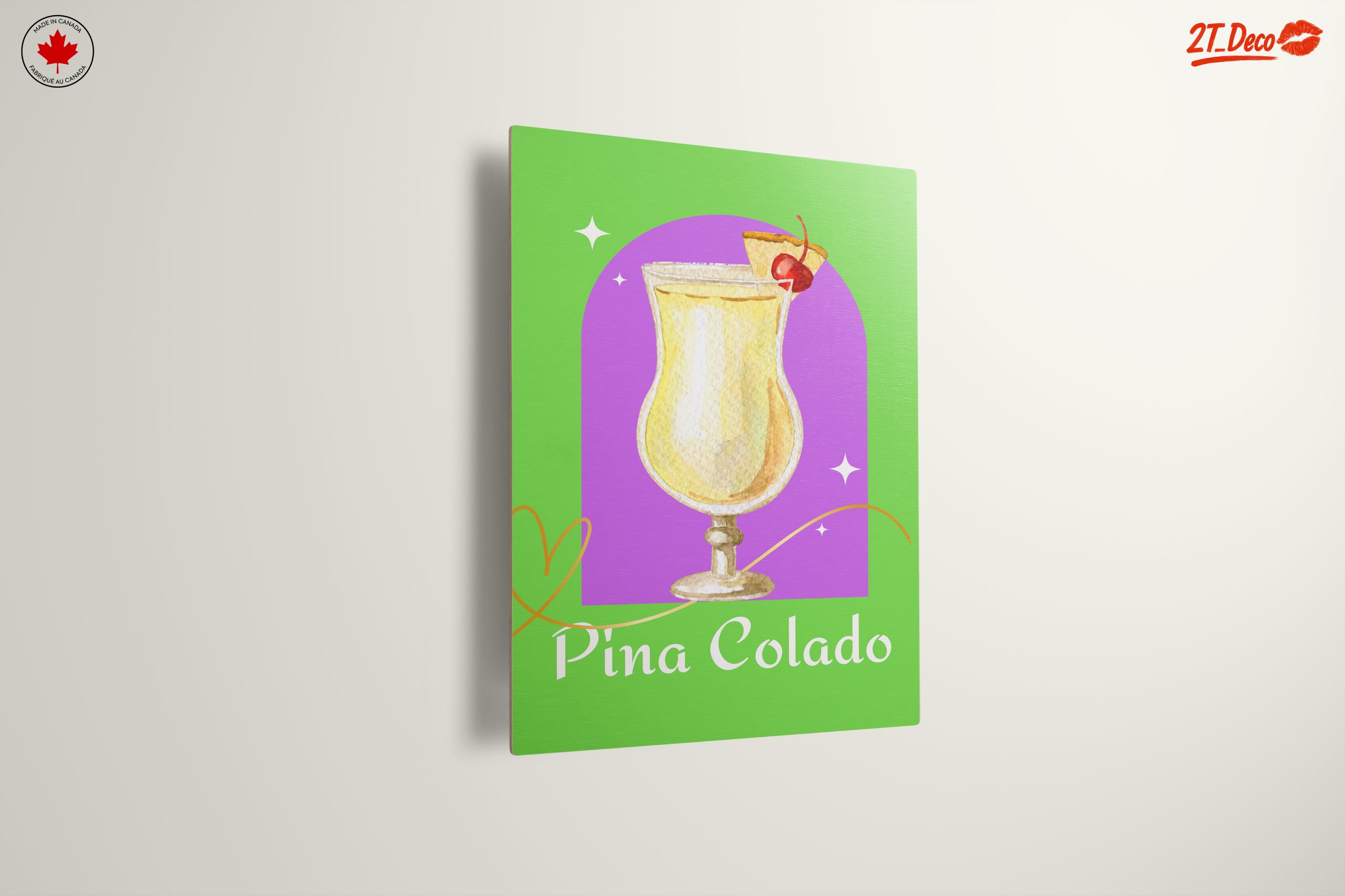 Colorful Abstract Piña Colada Artwork - Image 13