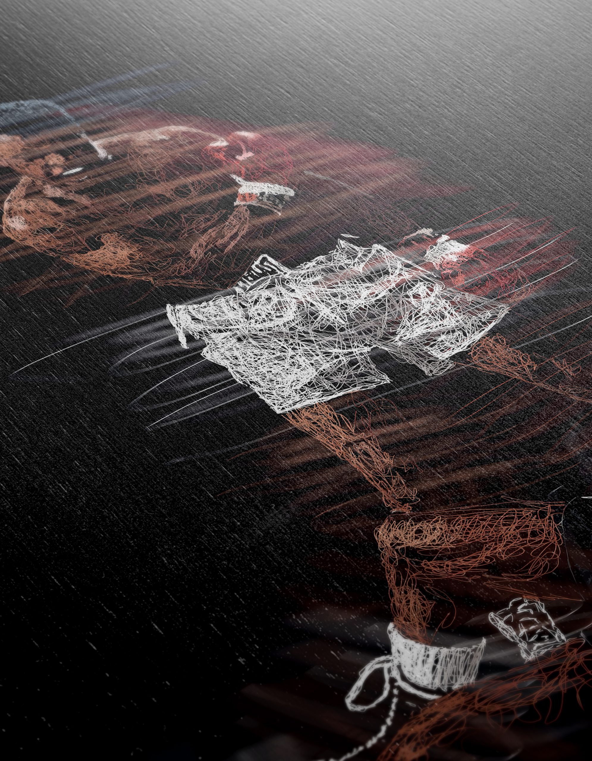 Boxing Action Art Featuring a Legendary Match - Image 12