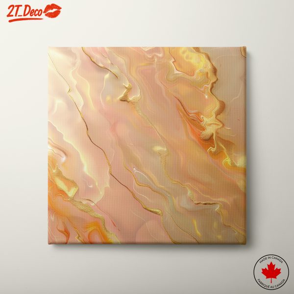 Tranquil Abstract Artwork in Warm Tones