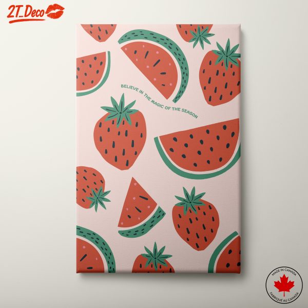 Playful Fruit Pattern Design