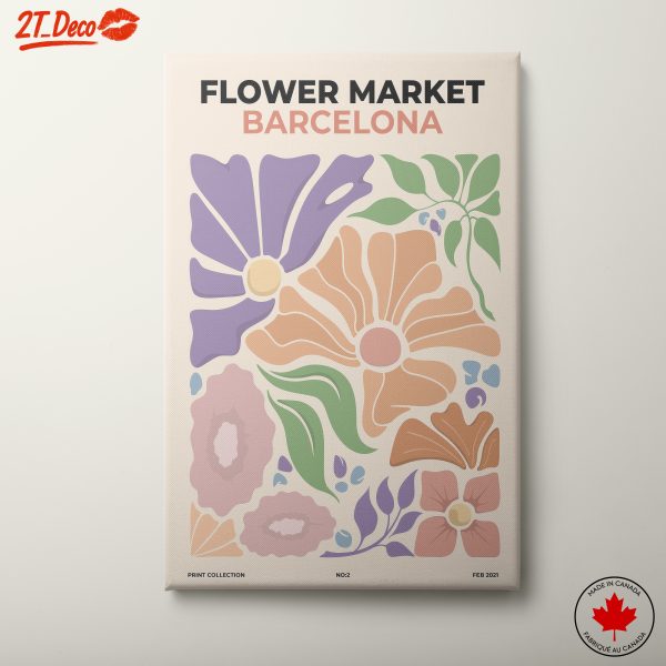 Stylized Floral Arrangement from Barcelona