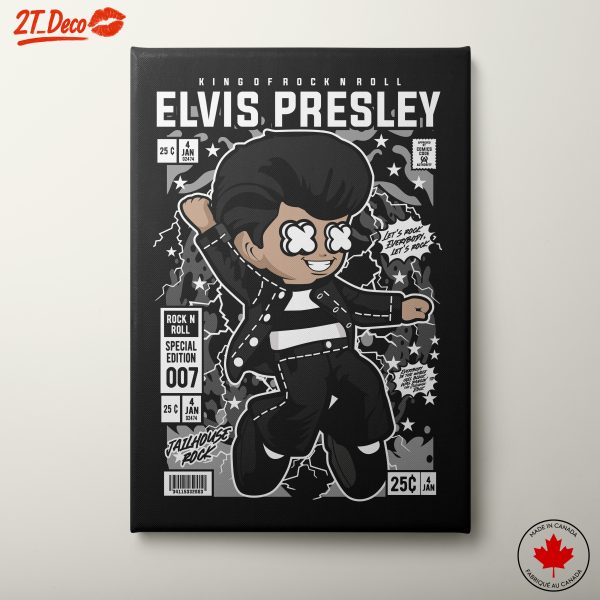Elvis Presley Pop Art Illustration
